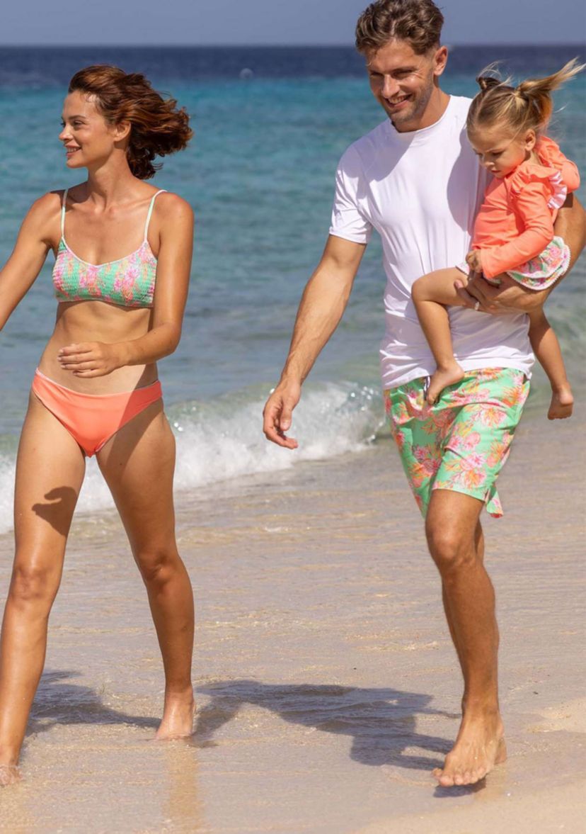 Mens Coastal Shells Sustainable Swim Short