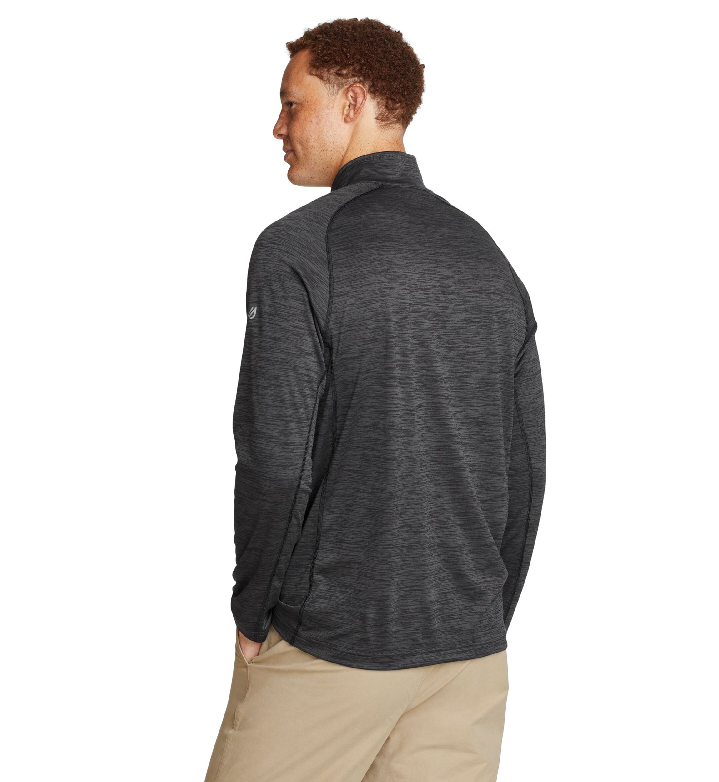 Mens Resolution Long Sleeve 1/4 Zip Shirt