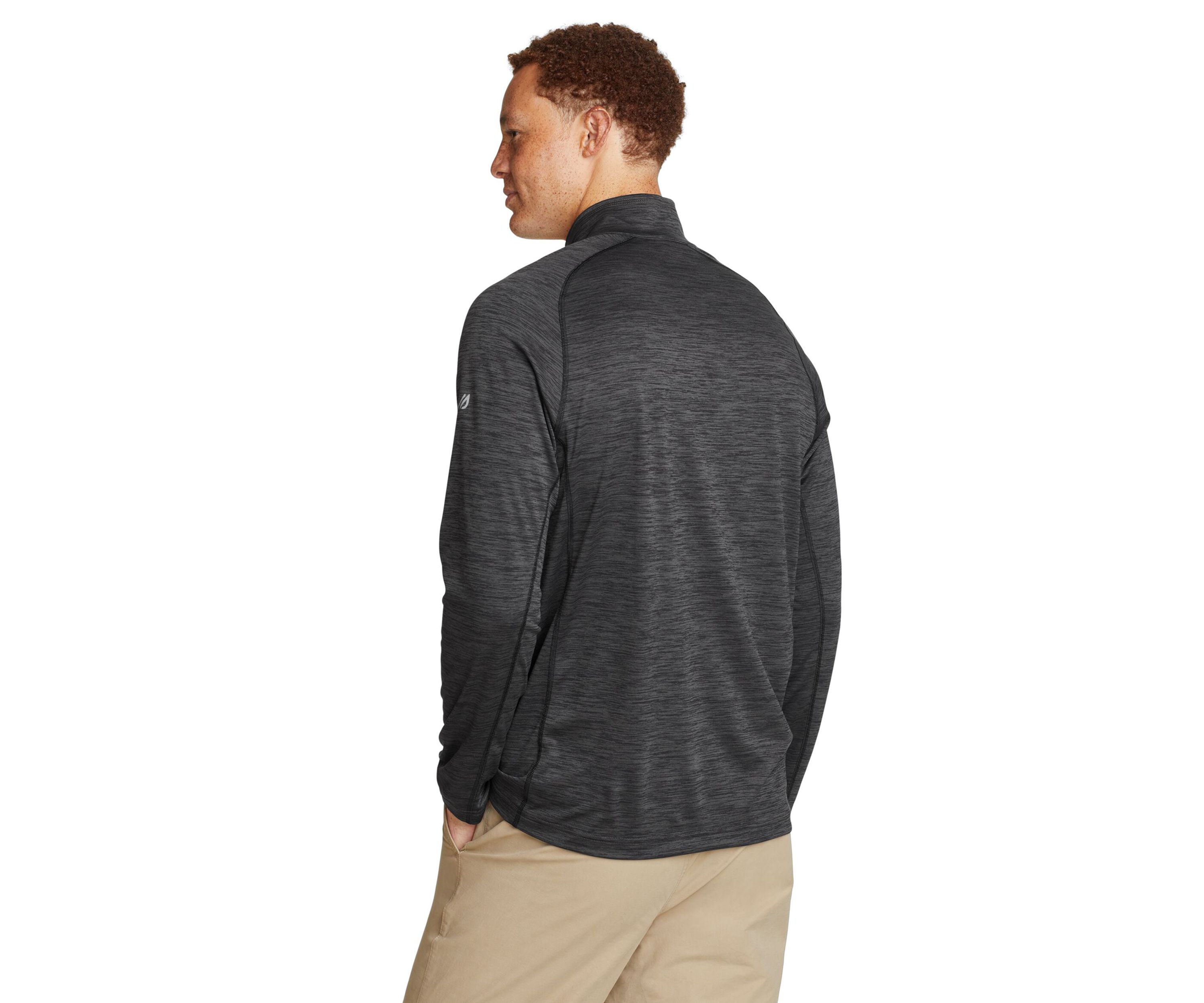 Mens Resolution Long Sleeve 1/4 Zip Shirt