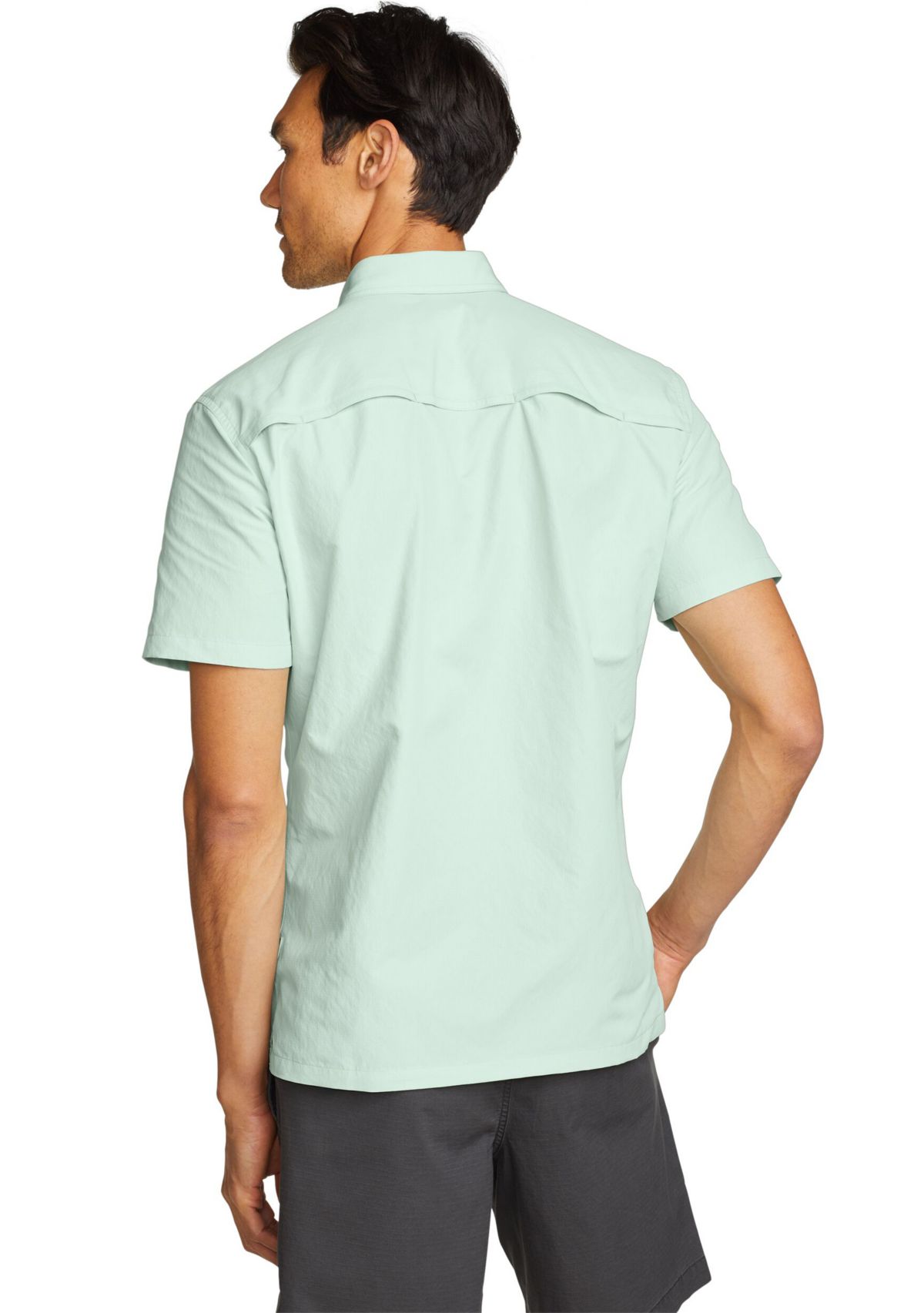 Mens Rainier Short Sleeve Ripstop Shirt