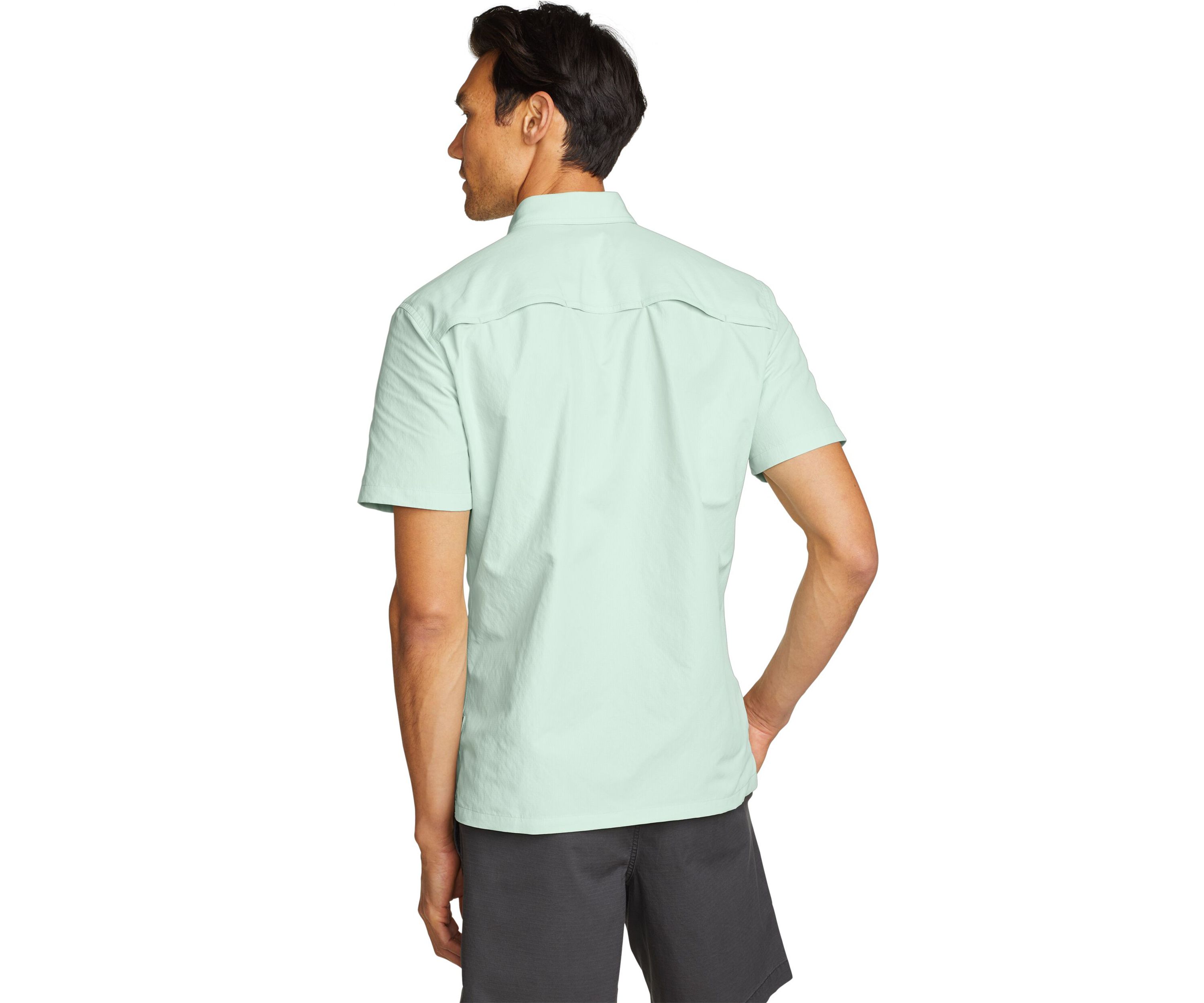 Mens Rainier Short Sleeve Ripstop Shirt