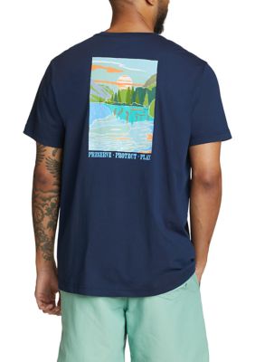 Painterly Scene Graphic T-Shirt