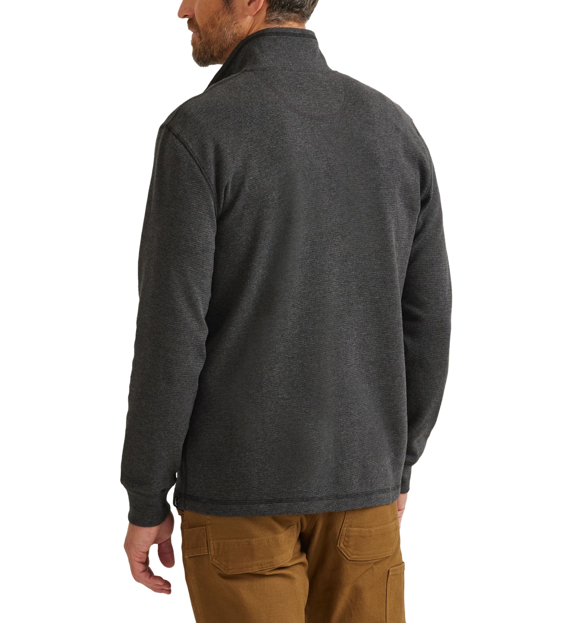 Mens Thermal Mock Neck Pullover