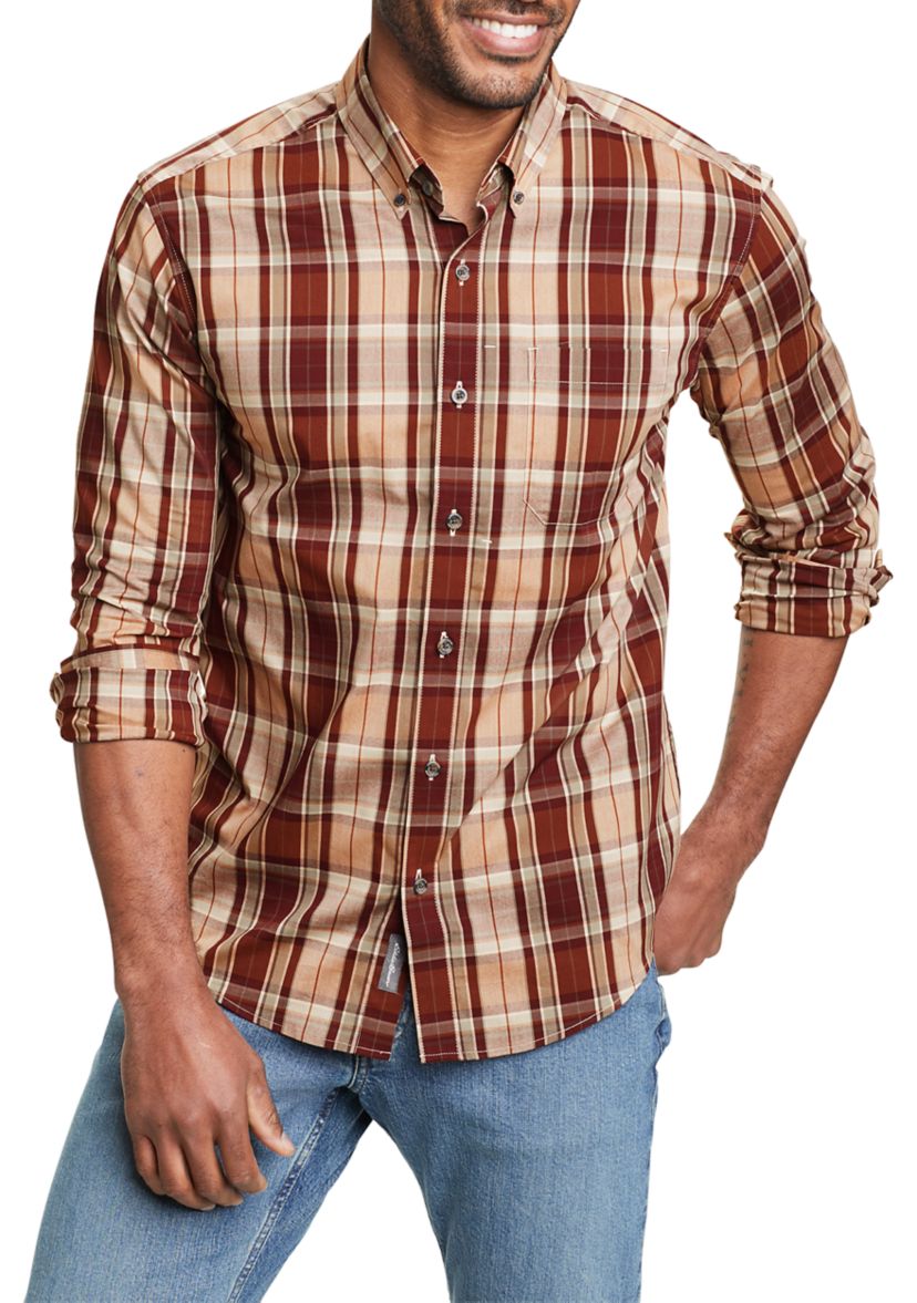 Mens Voyager Flex Long Sleeve Shirt