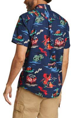 Men's Baja Short Sleeve Printed Shirt