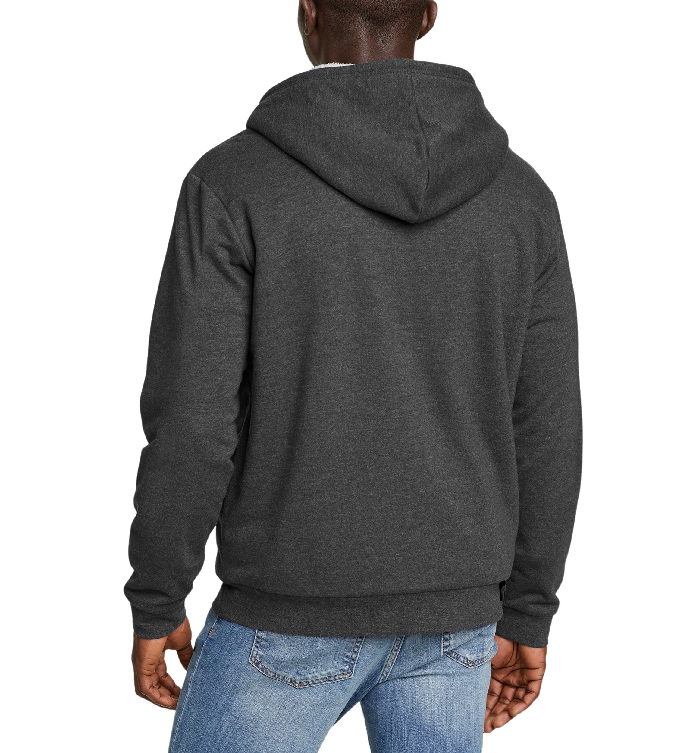 Everyday Fleece Full-Zip Faux Shearling-Lined Hoodie