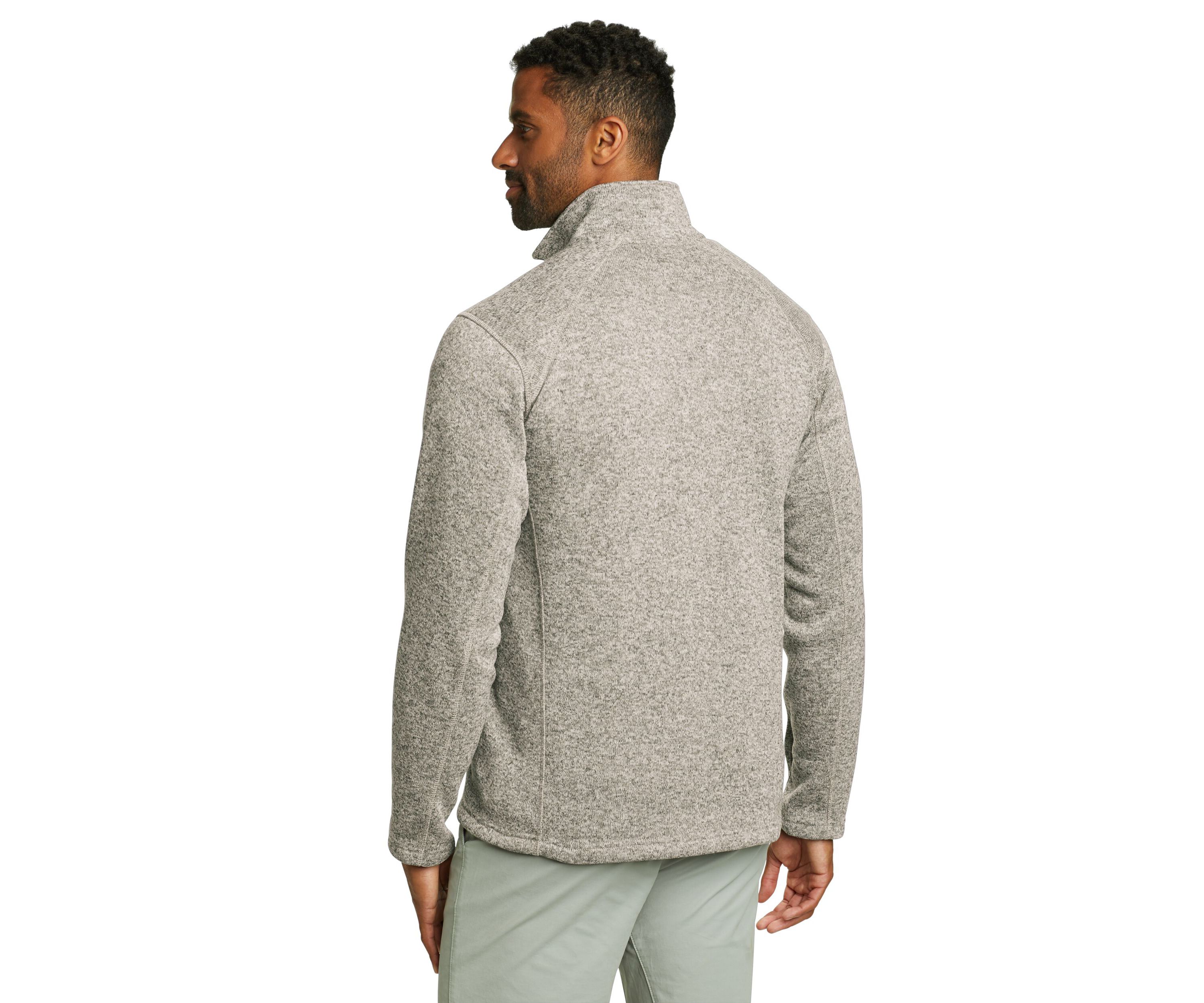 Mens Long Sleeve Radiator Fleece 1/4 Zip Pullover