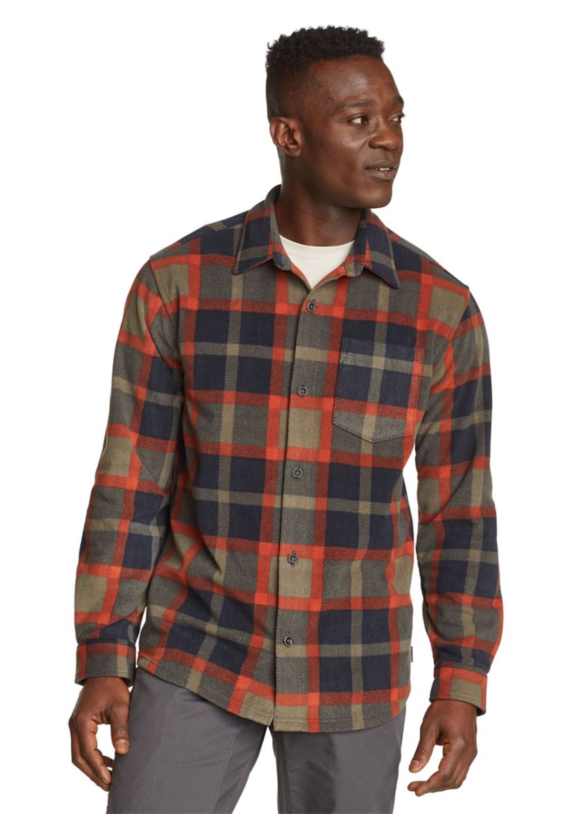 Mens Eddies Field Flannel - Pattern