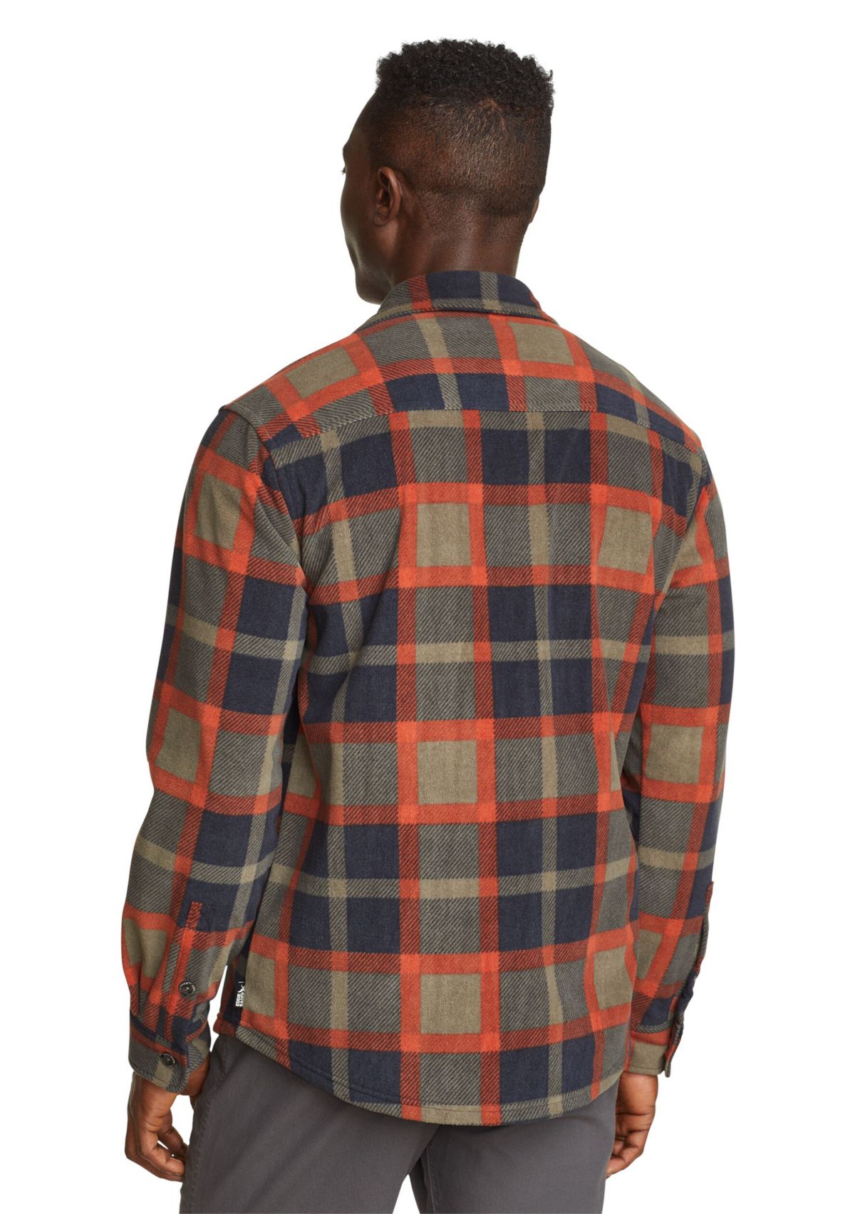 Mens Eddies Field Flannel - Pattern