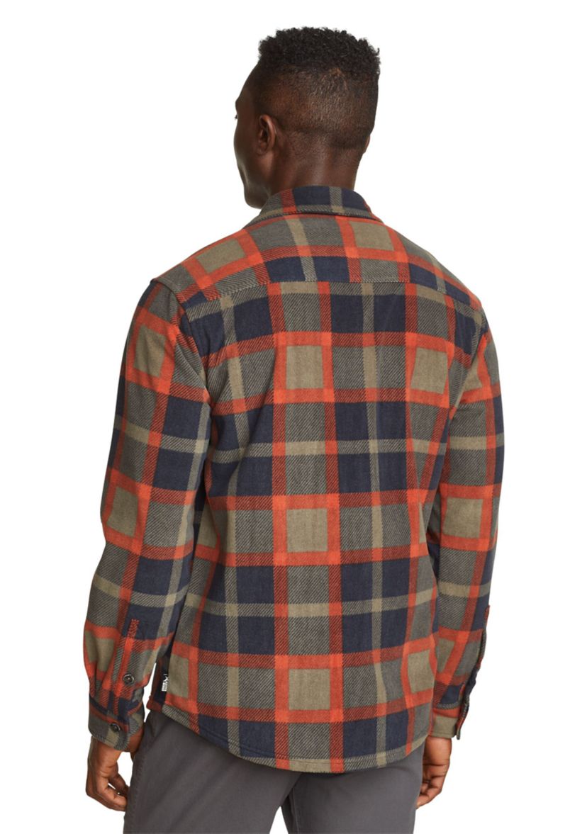 Mens Eddies Field Flannel - Pattern