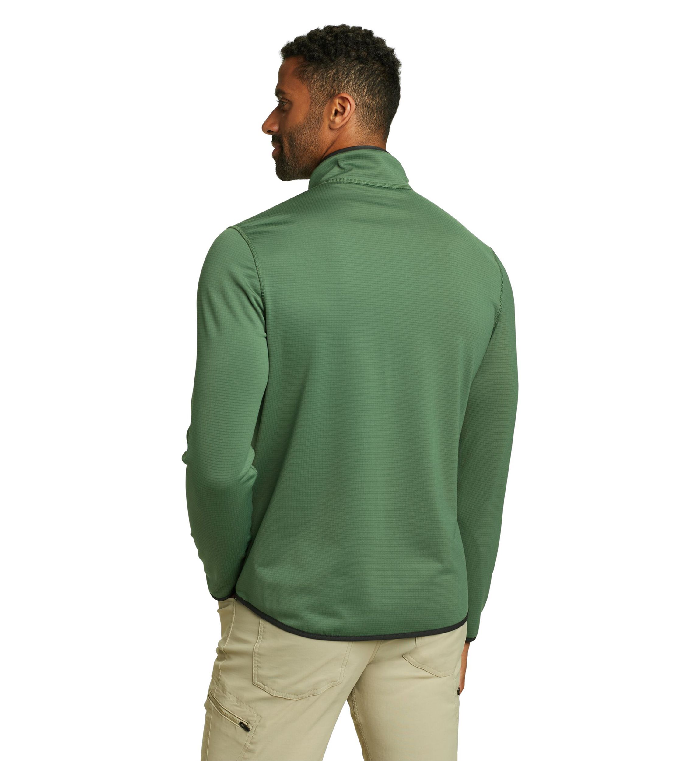 Mens Activator Grid Fleece 1/2 Zip Pullover