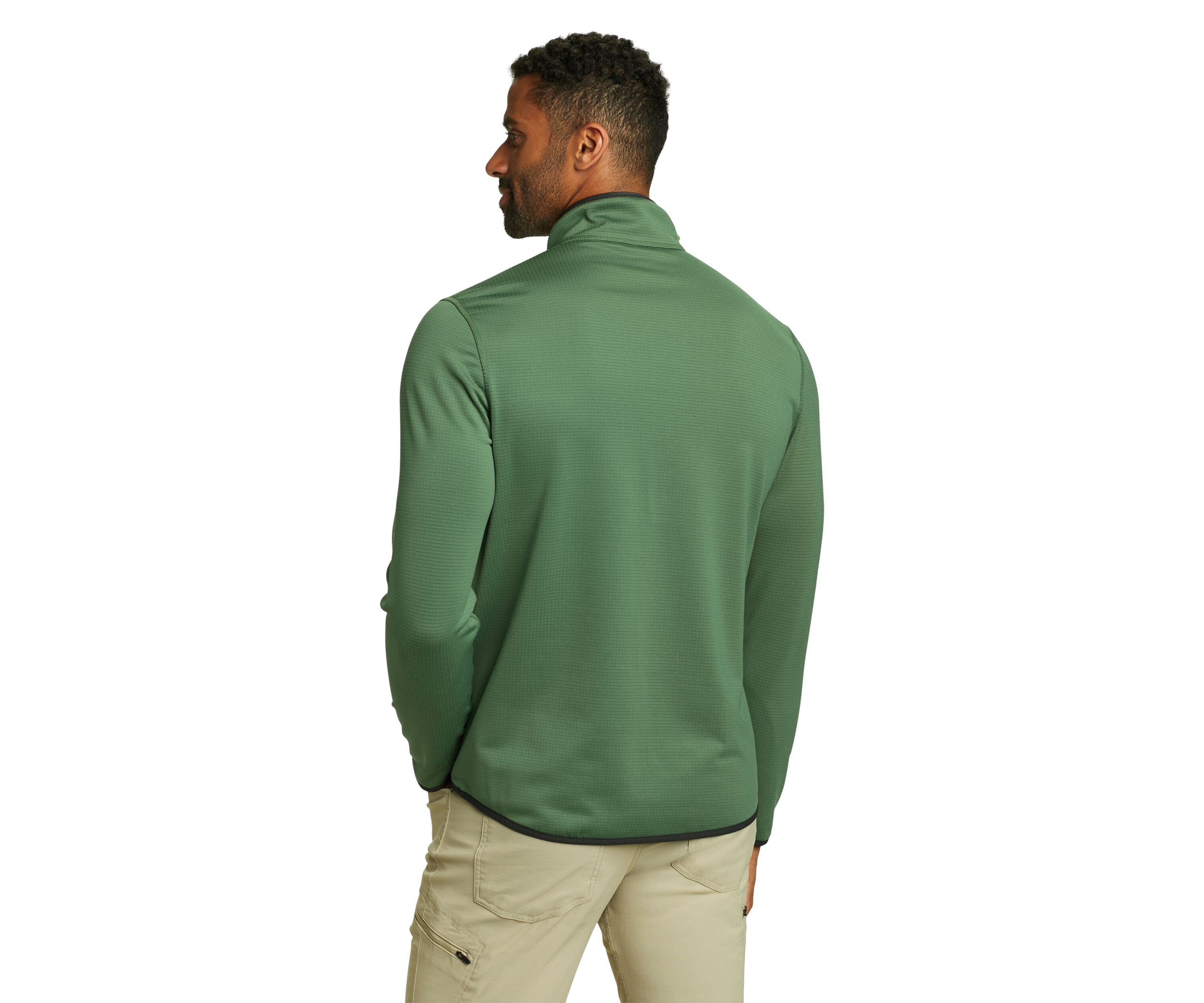 Mens Activator Grid Fleece 1/2 Zip Pullover