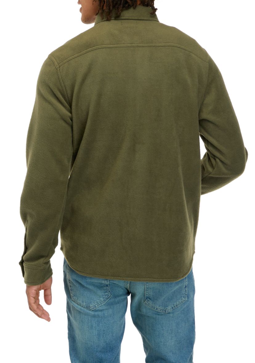 Trolly Tan Fleece Shacket