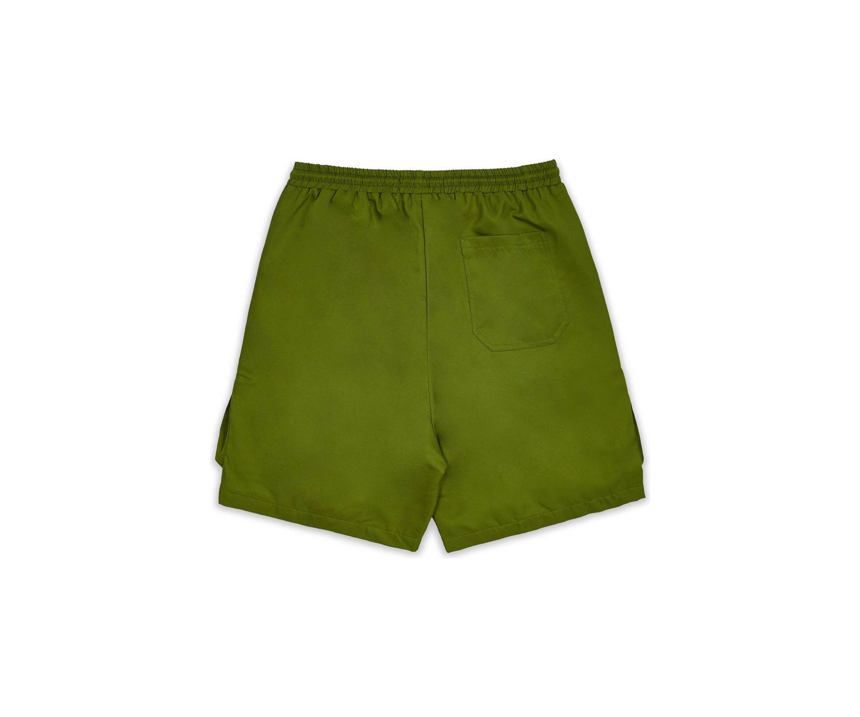 Mens Multi Pocket Nylon Cargo Shorts