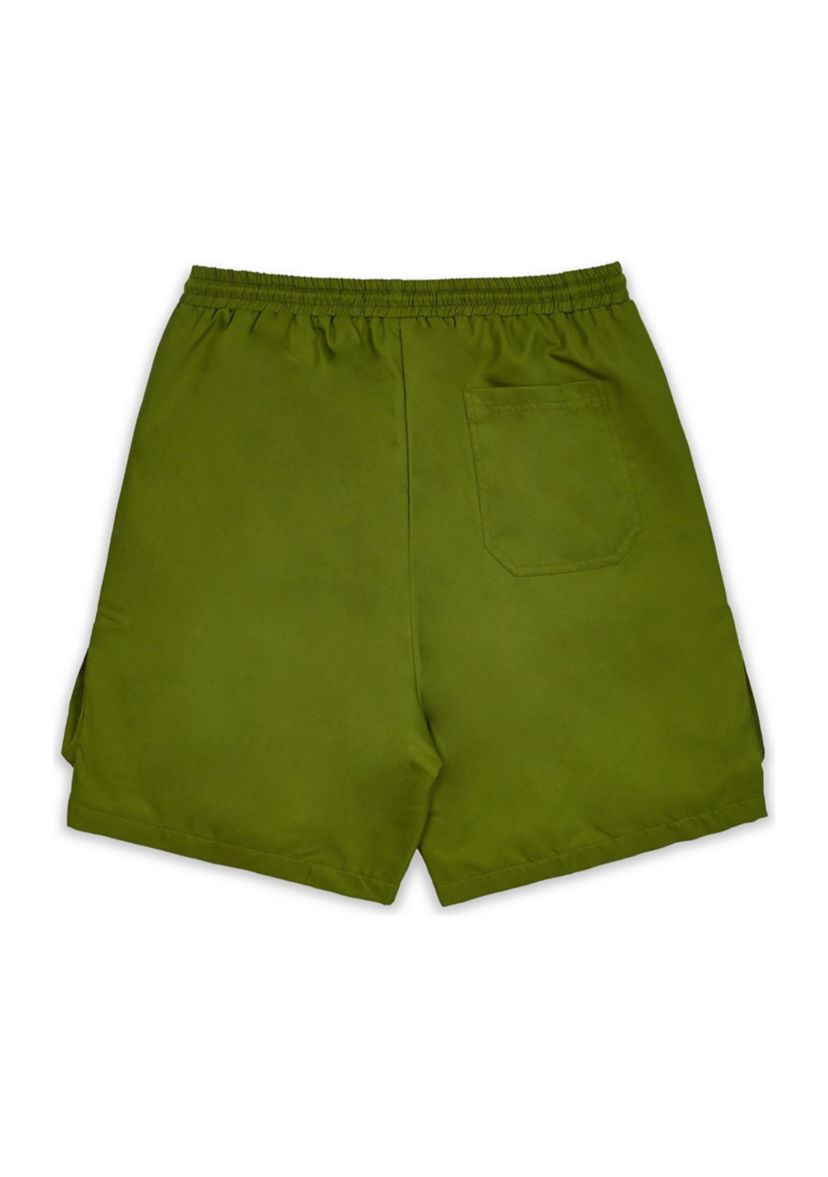 Mens Multi Pocket Nylon Cargo Shorts