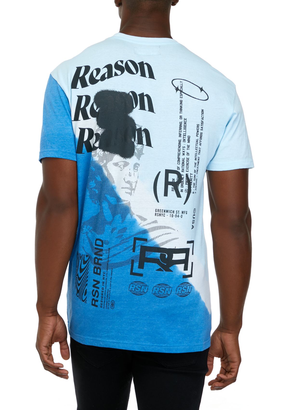 Reason Clothing Men's Short Sleeve Heavy Wash T-Shirt | Belk