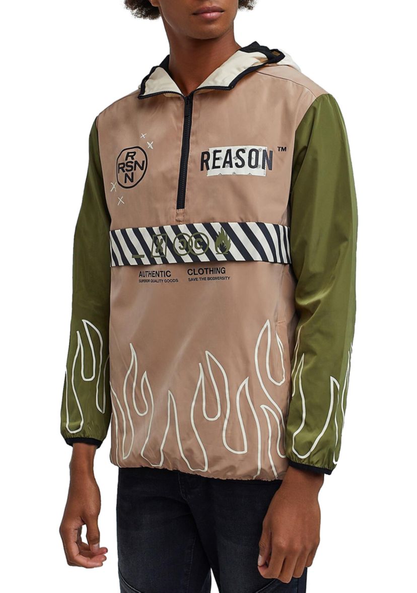 Mens Built to Last Pullover Jacket