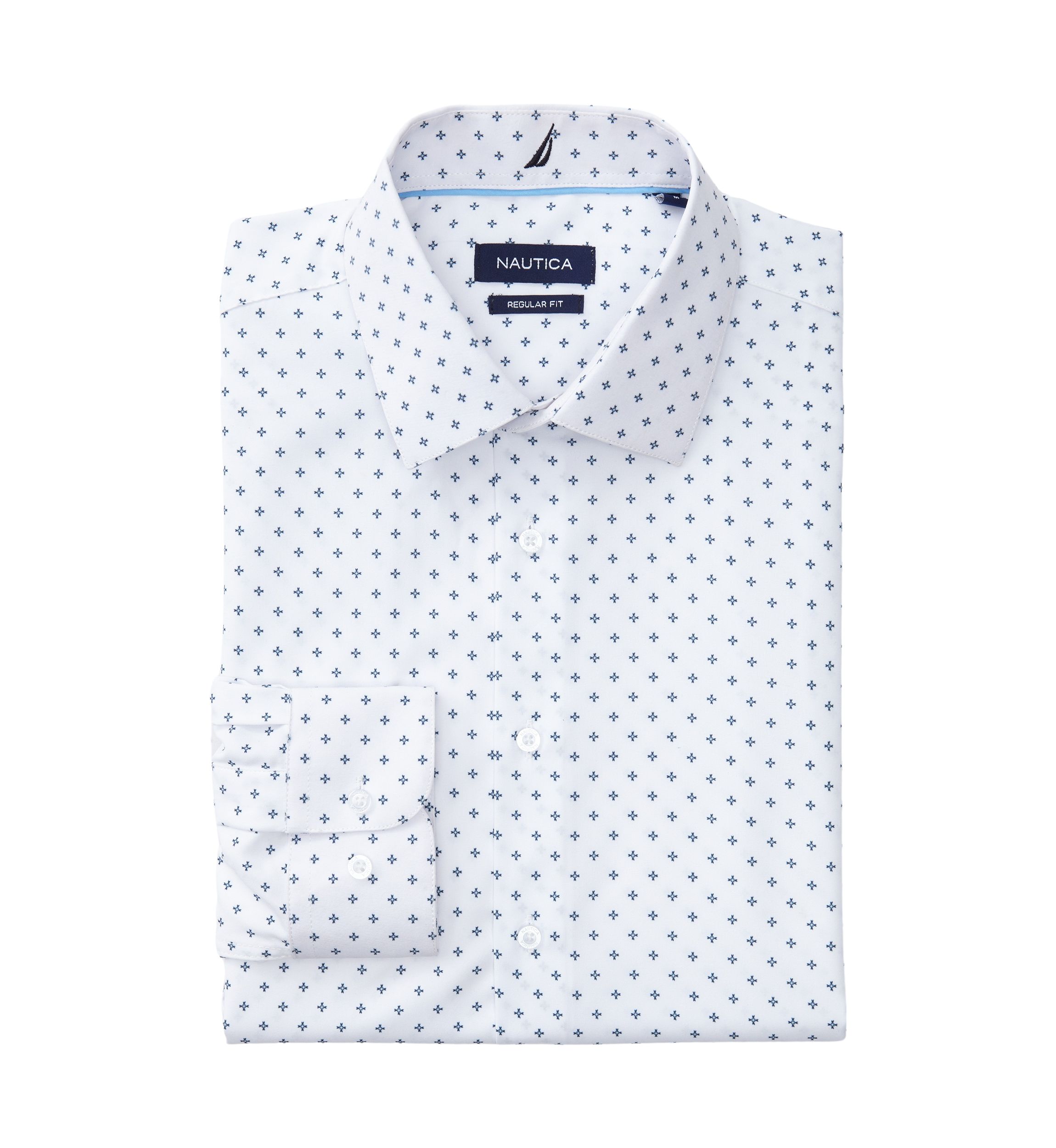Geometric Printed Button Down Shirt
