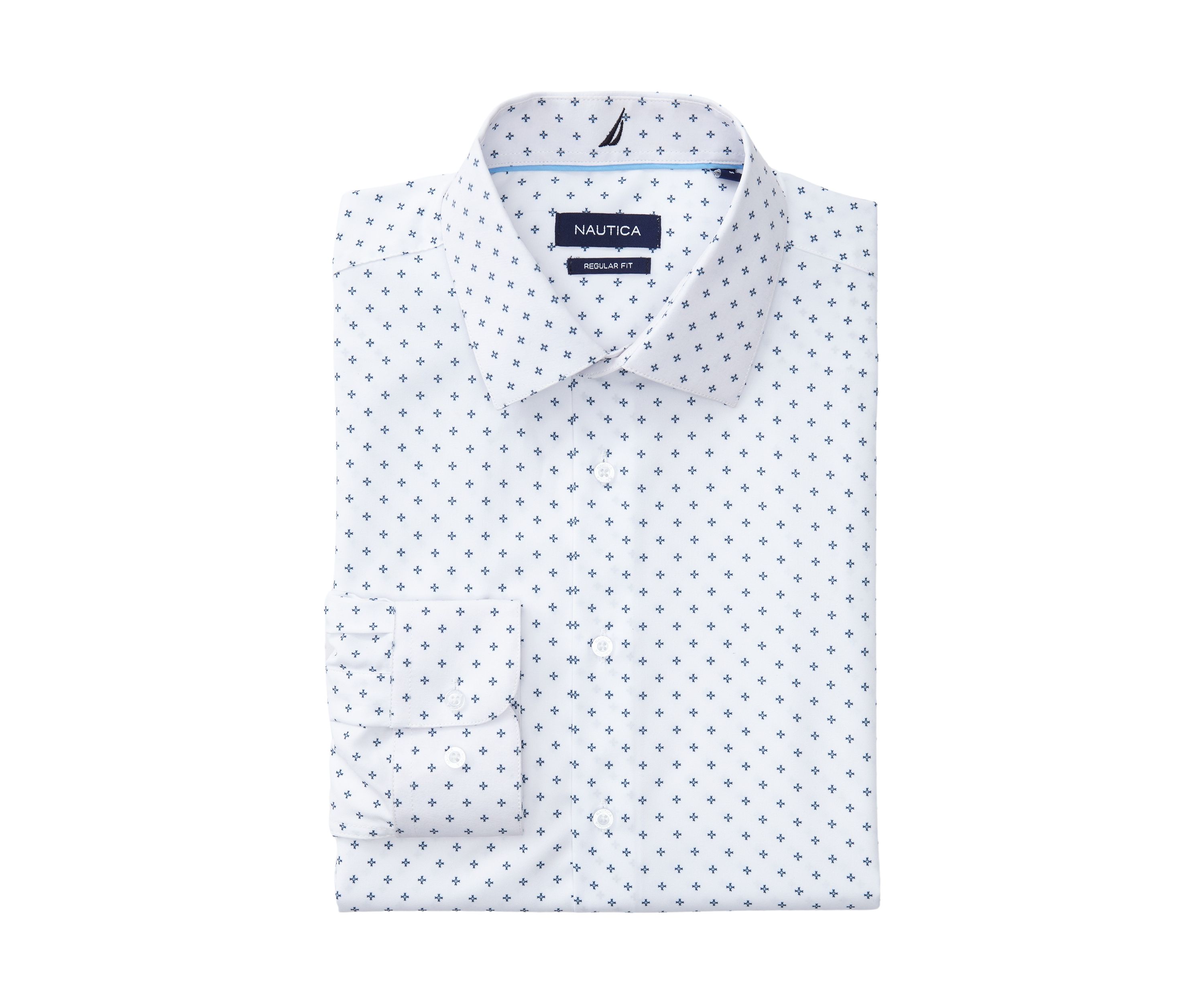 Geometric Printed Button Down Shirt