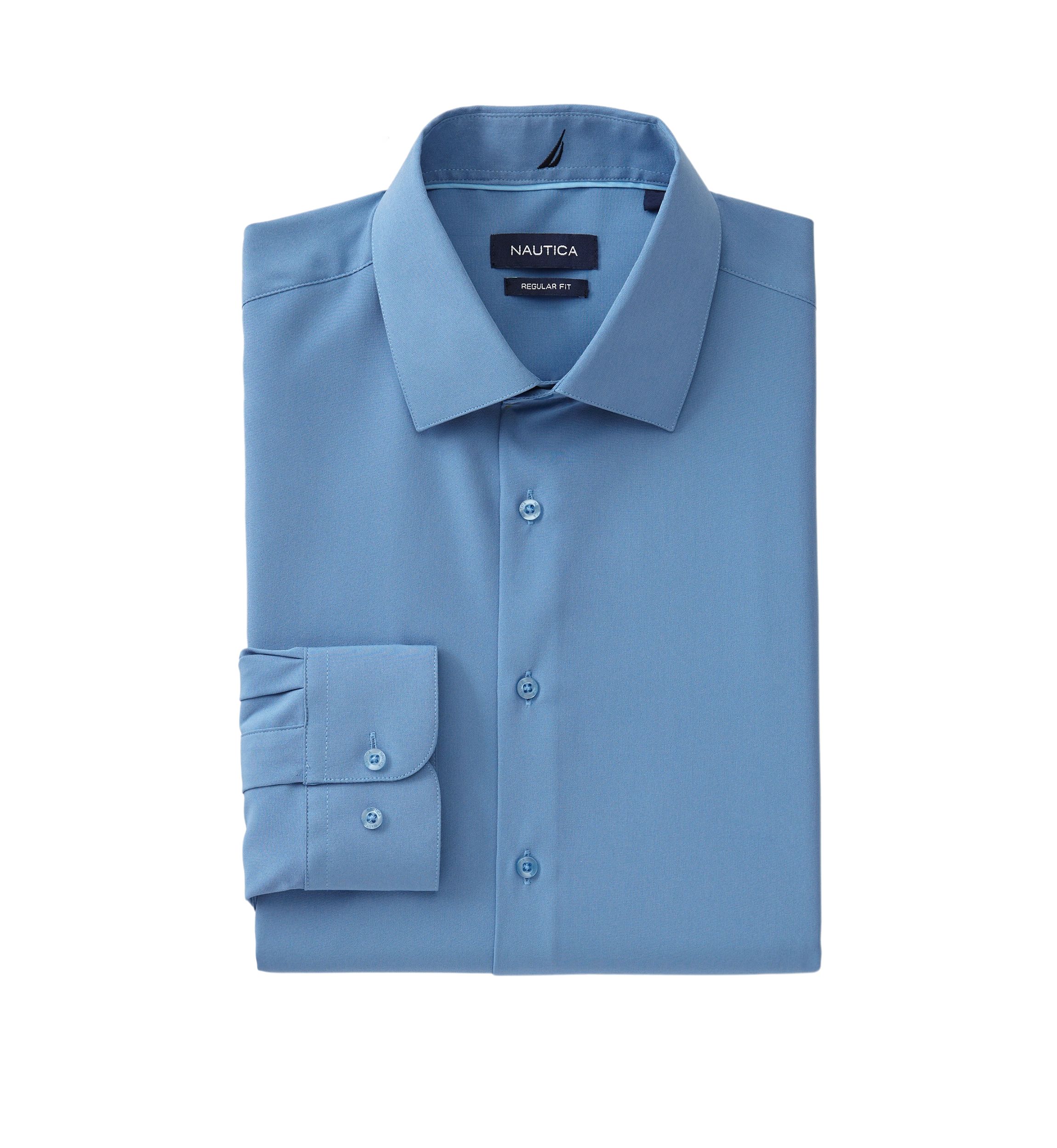 Long Sleeve Button Up Dress Shirt 