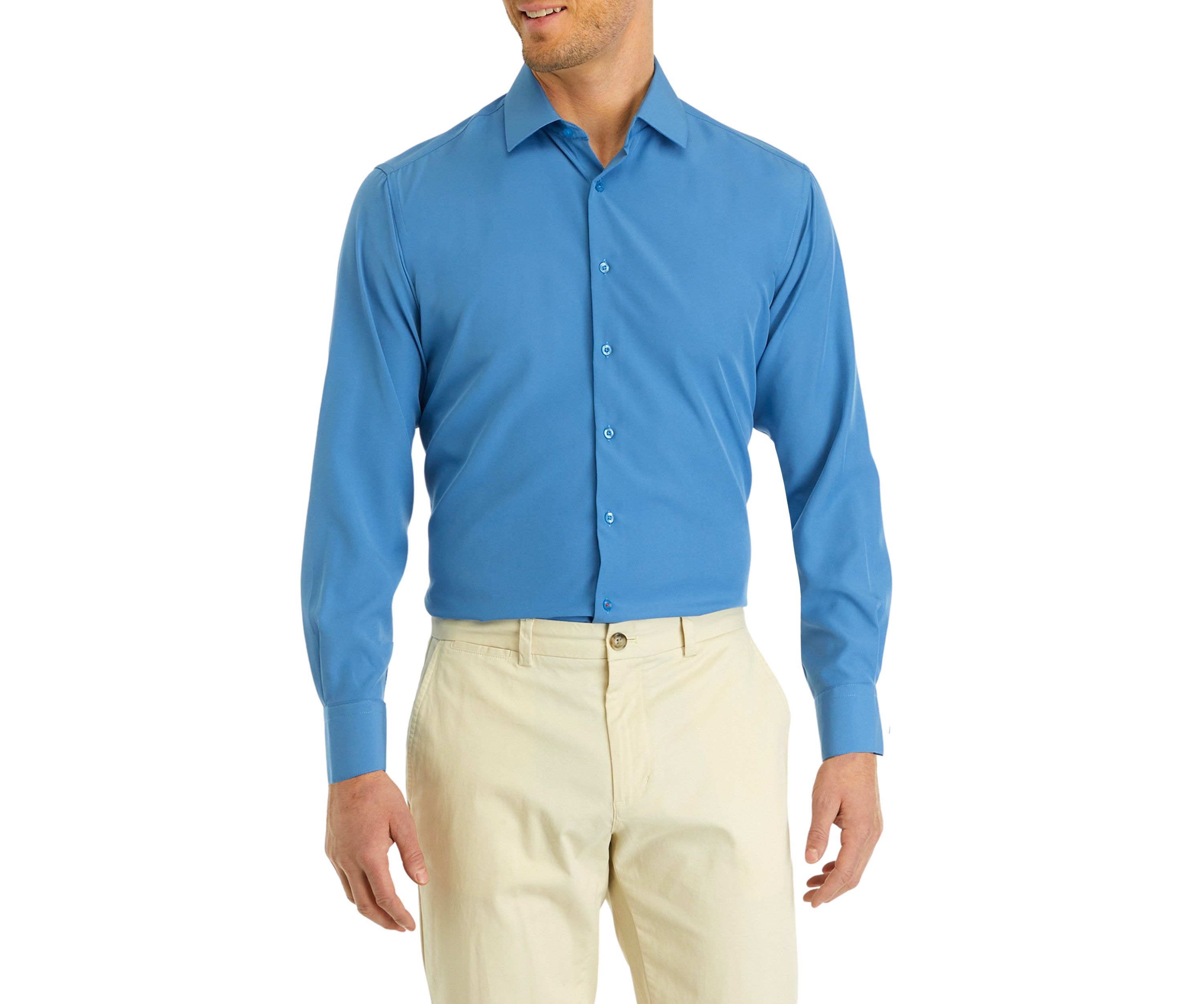 Long Sleeve Button Up Dress Shirt 