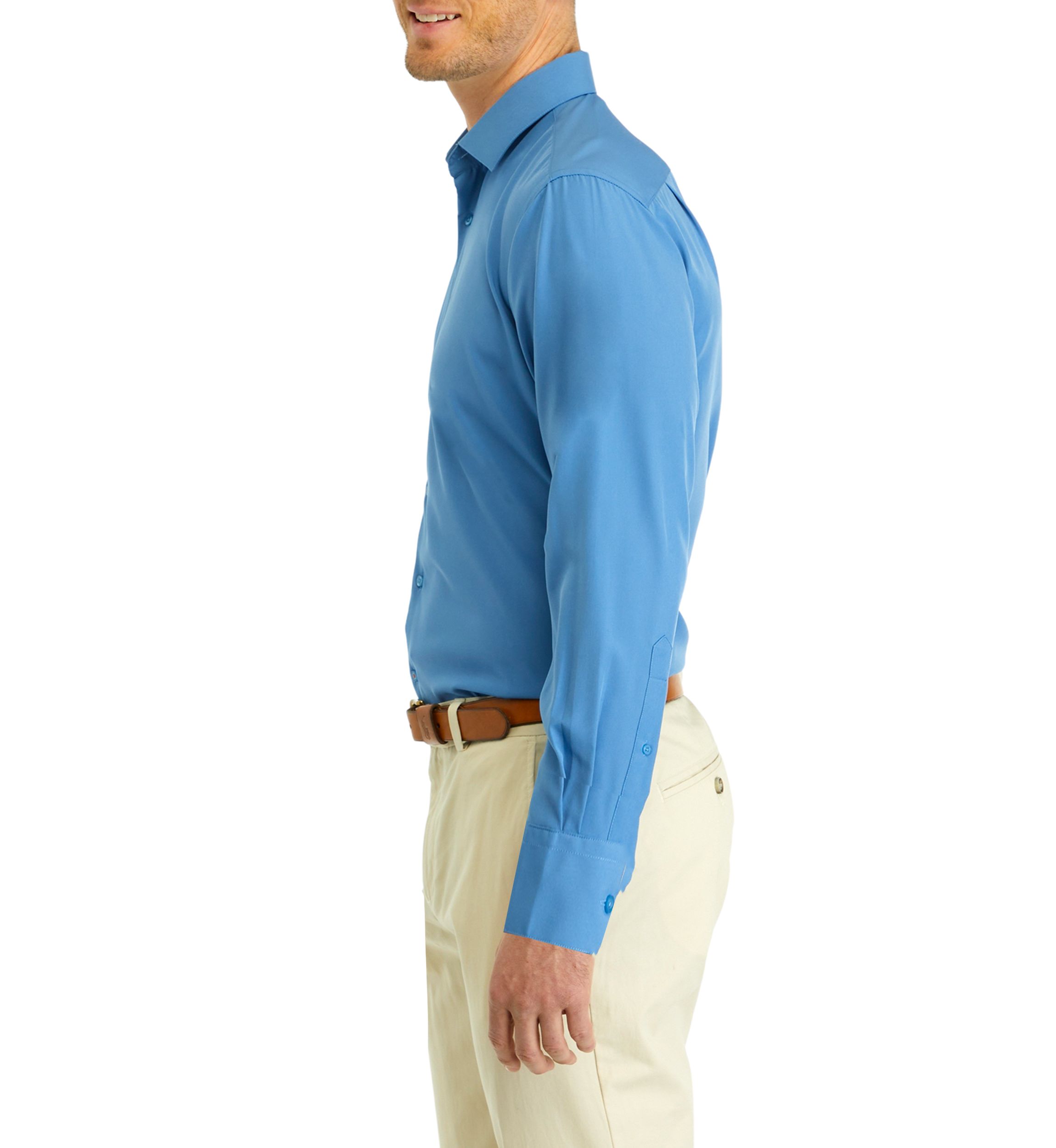 Long Sleeve Button Up Dress Shirt 