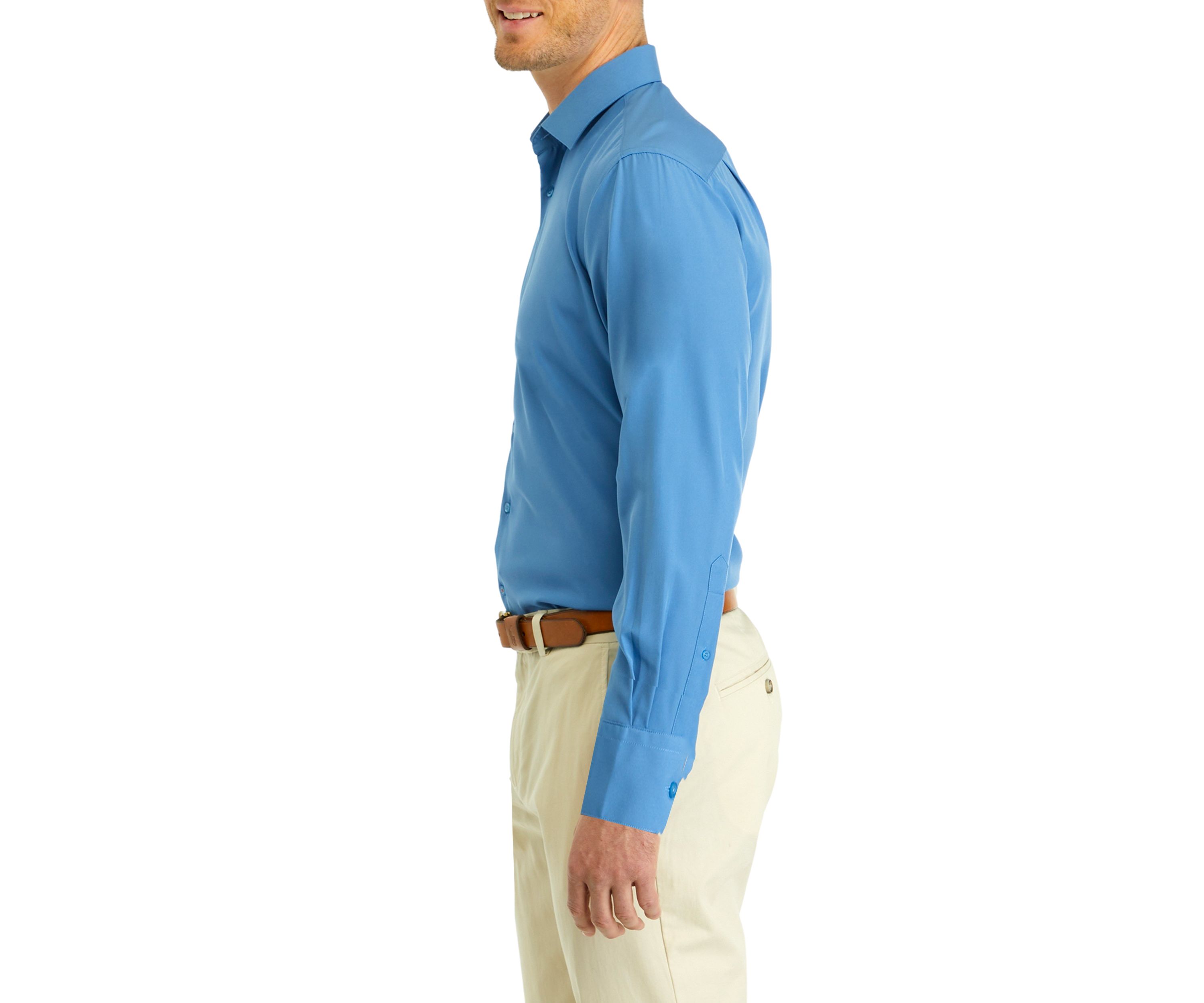 Long Sleeve Button Up Dress Shirt 