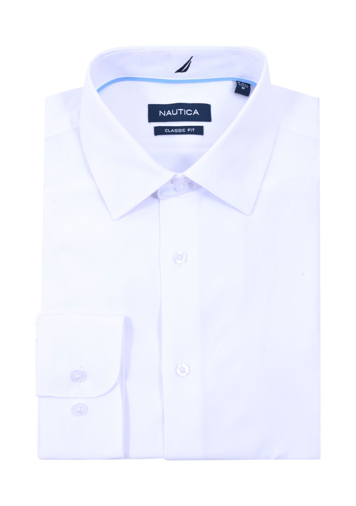 Classic White Solid Dress Shirt