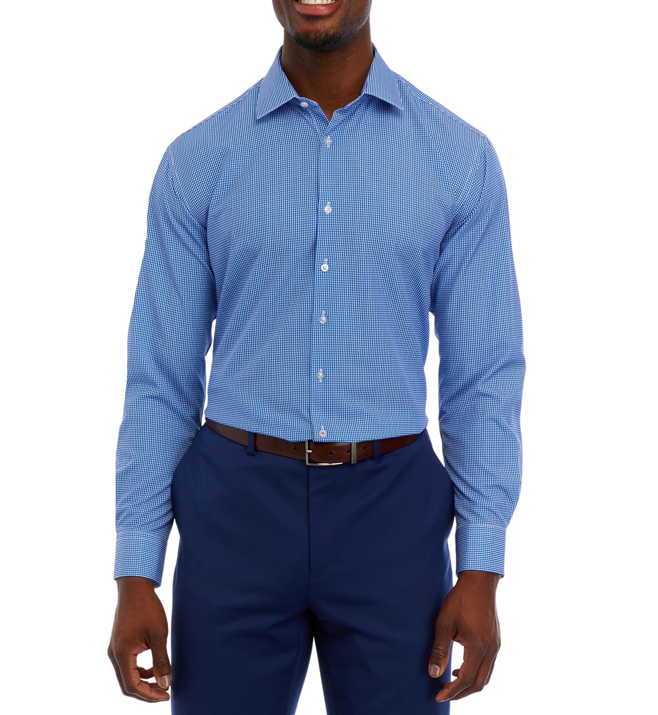 Micro Plaid Shirt