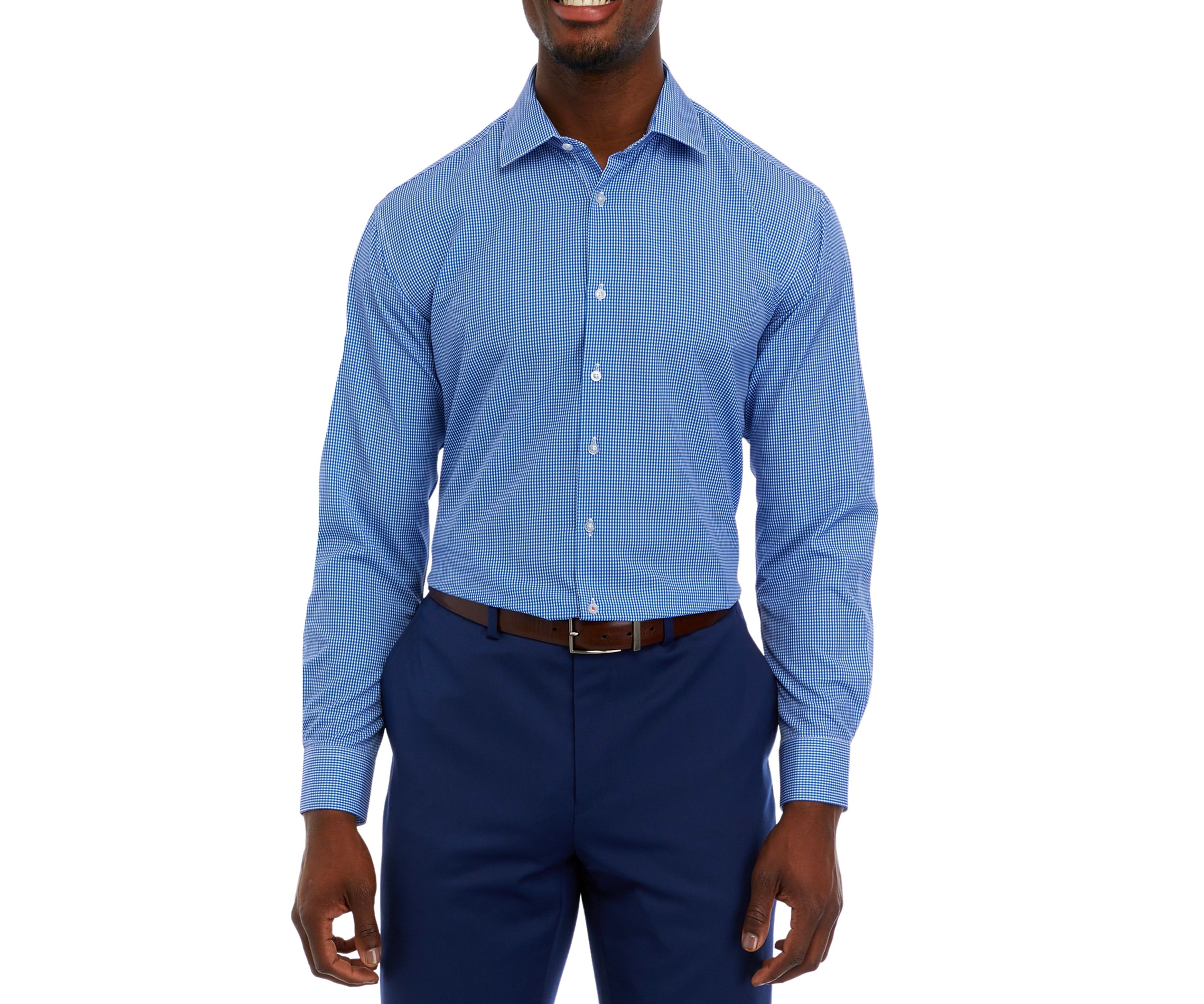 Micro Plaid Shirt
