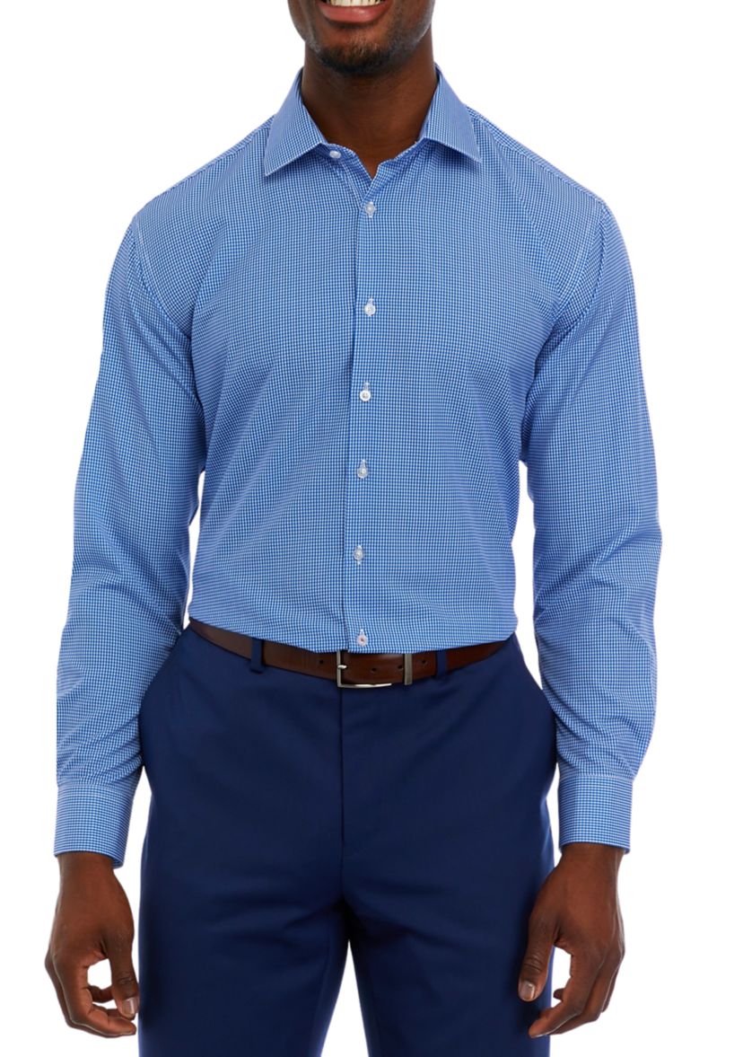 Micro Plaid Shirt