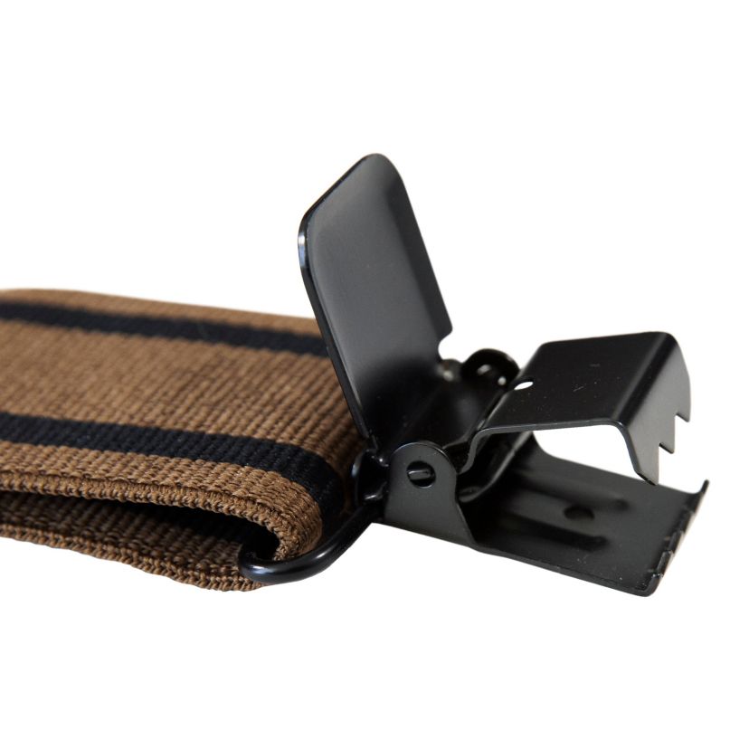 Wolverine Work Suspender with Stripes - Black/Red