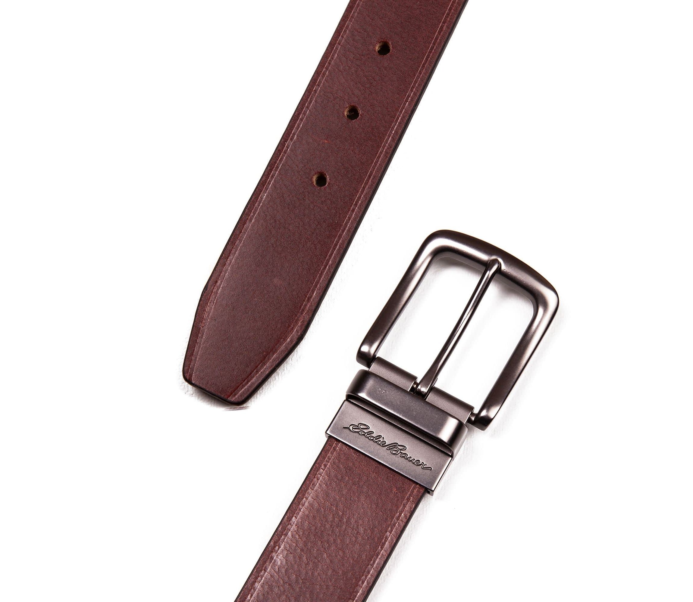 Smooth Leather Reversible Belt
