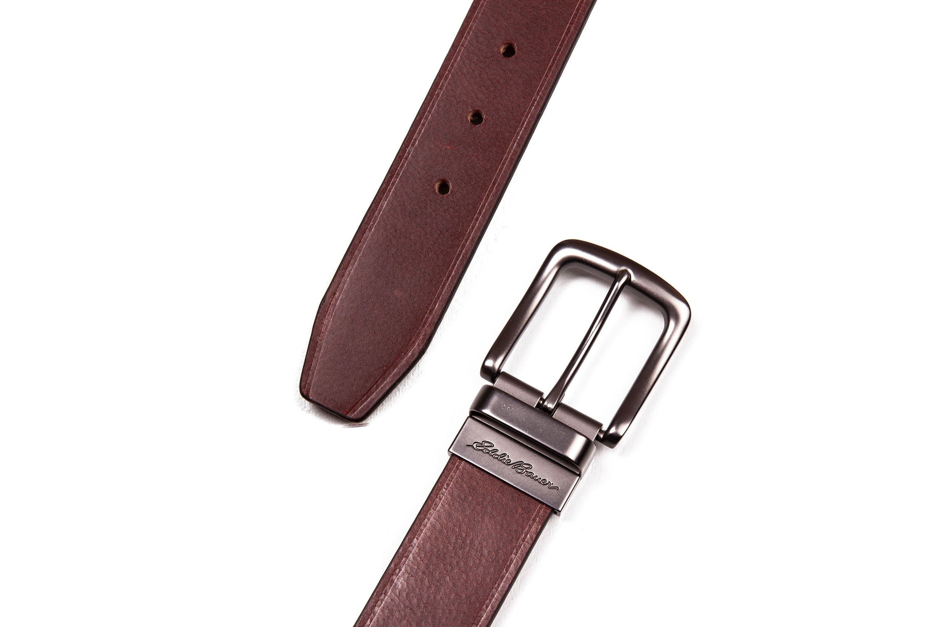 Smooth Leather Reversible Belt