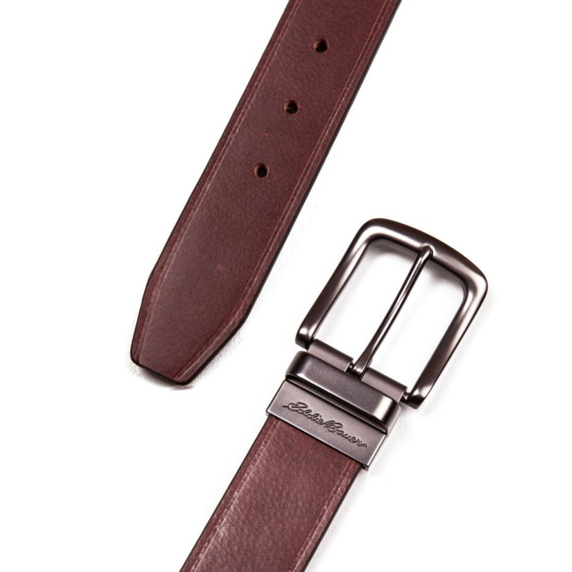 Smooth Leather Reversible Belt