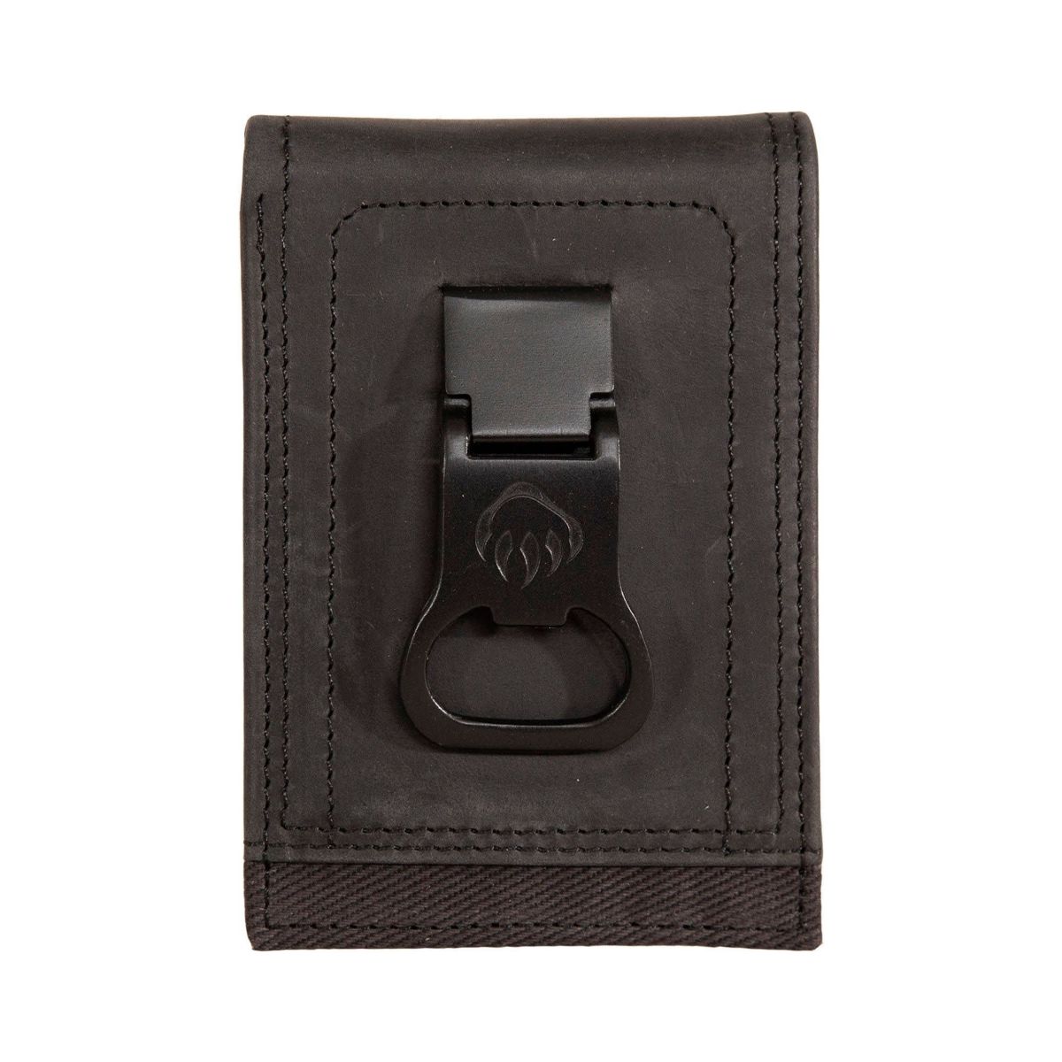 WOLVERINE Canvas and Leather Front Pocket Wallet