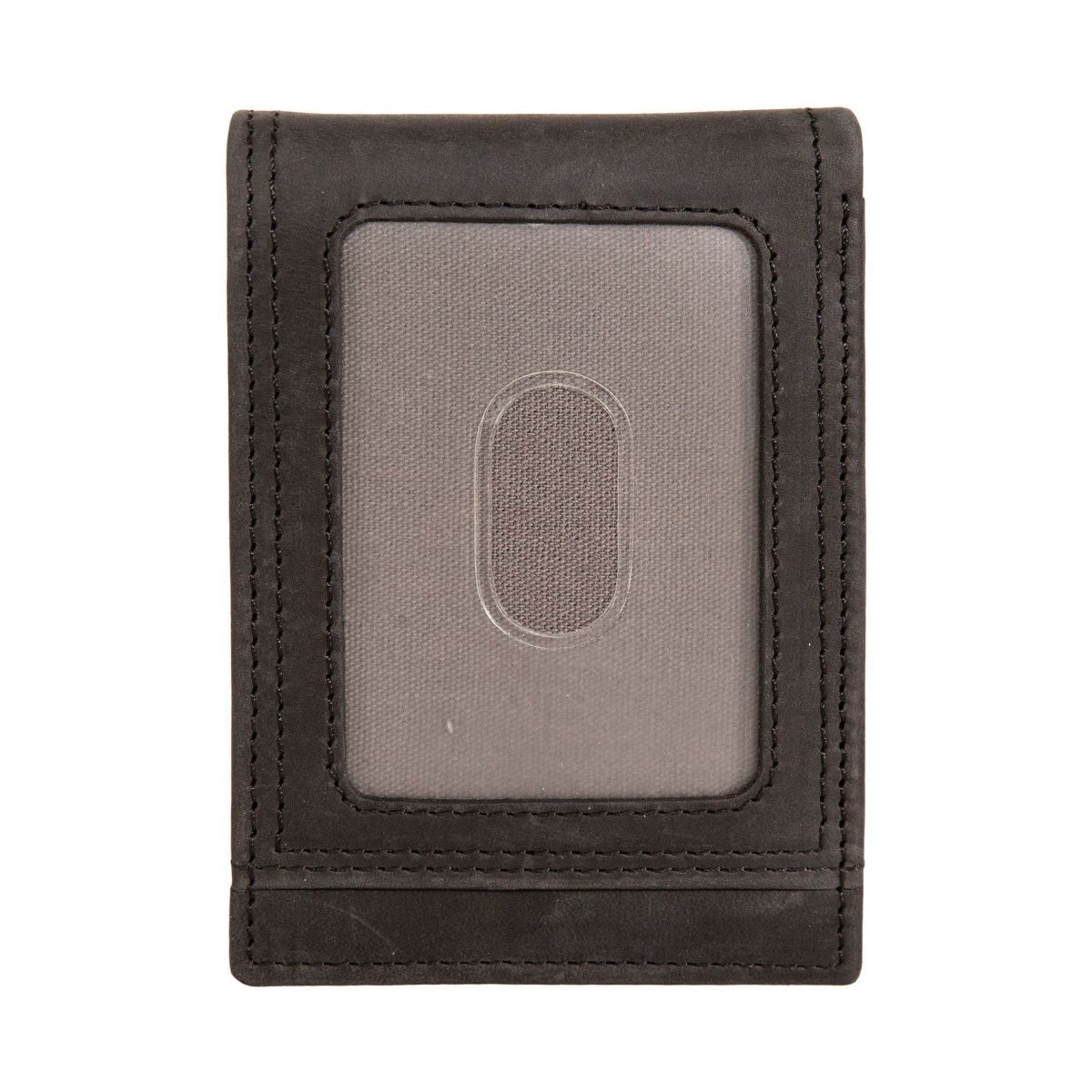 WOLVERINE Canvas and Leather Front Pocket Wallet