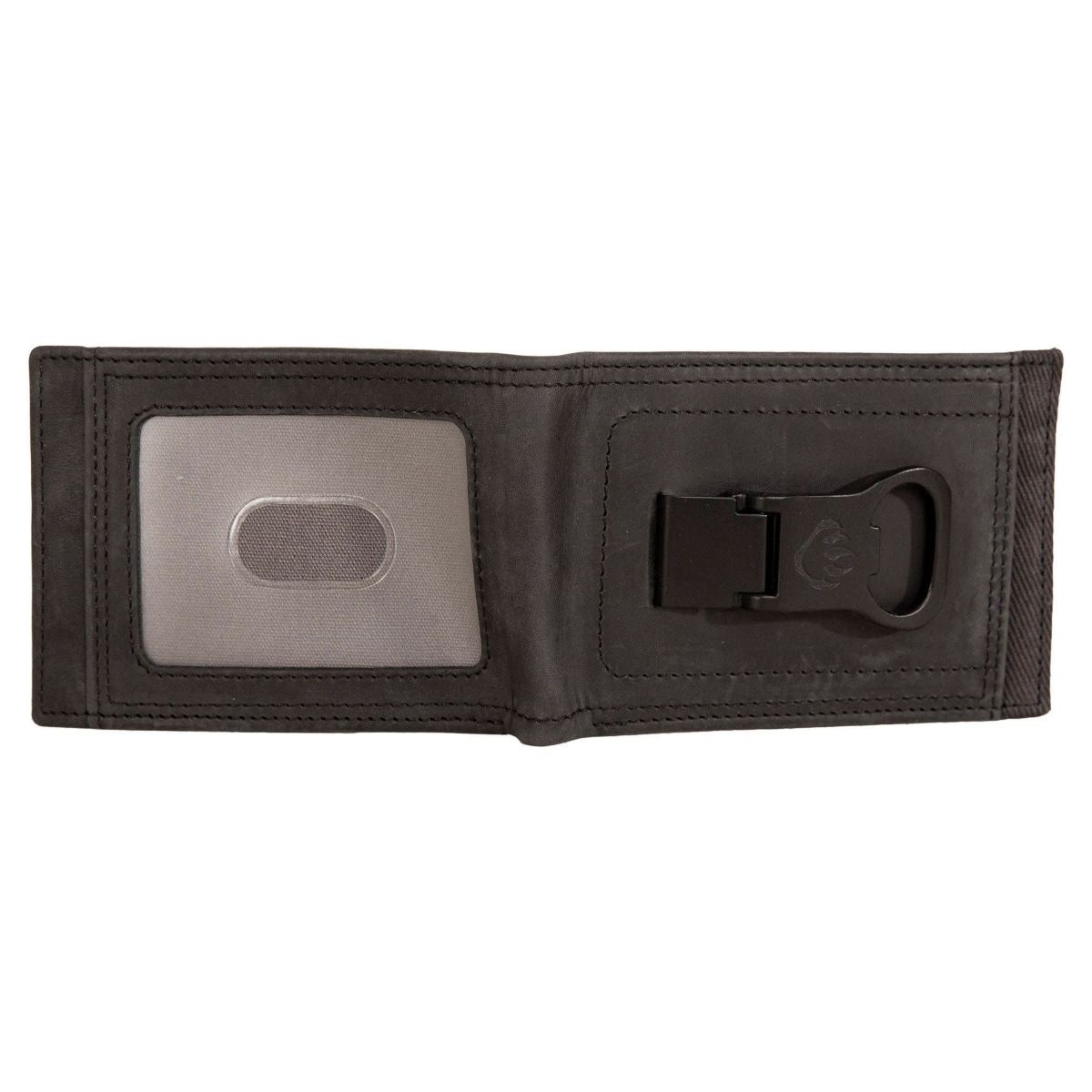 WOLVERINE Canvas and Leather Front Pocket Wallet