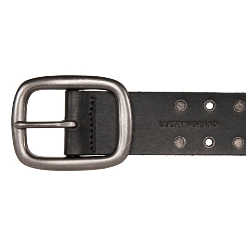 Grommet and Stud Leather Belt