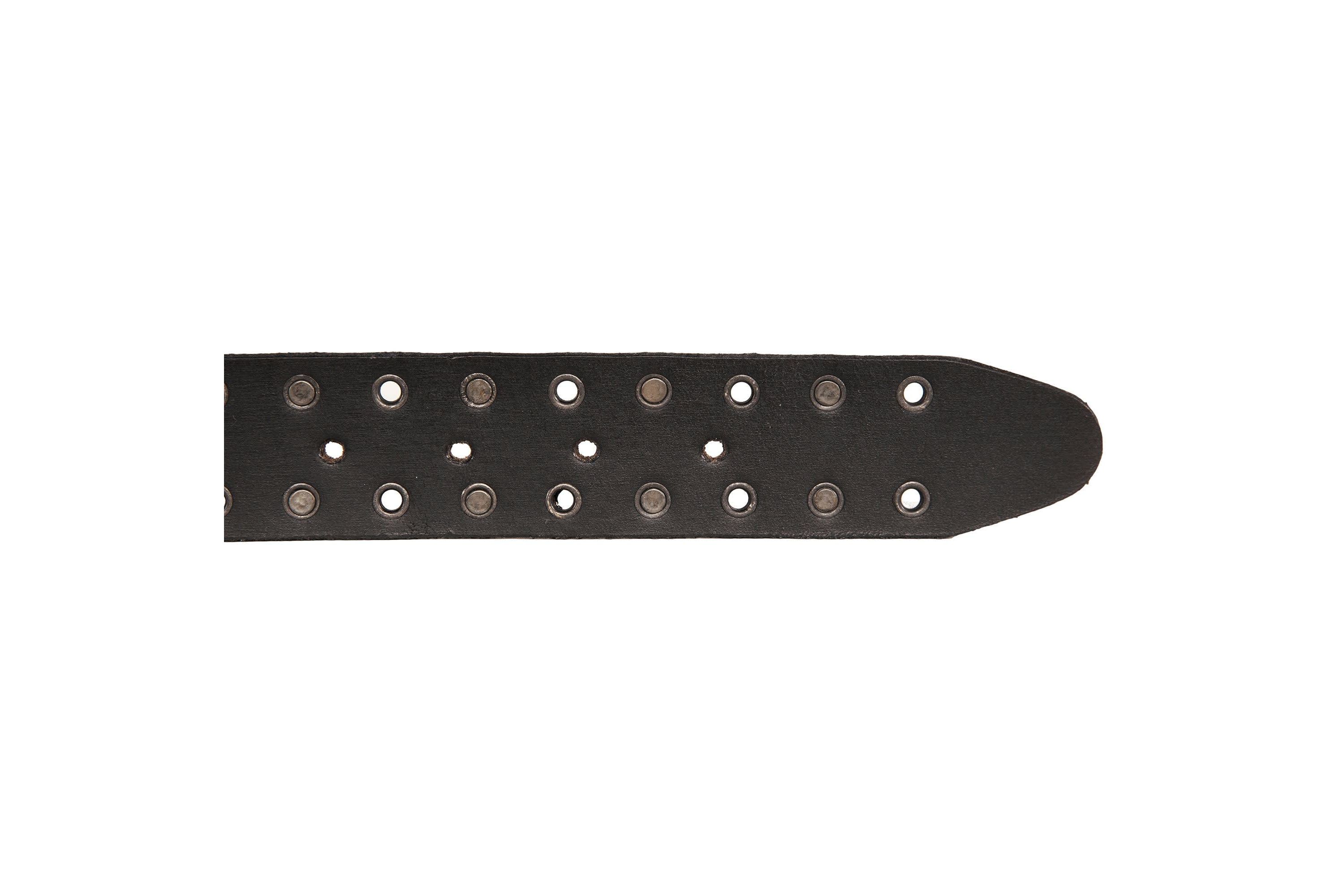 Grommet and Stud Leather Belt