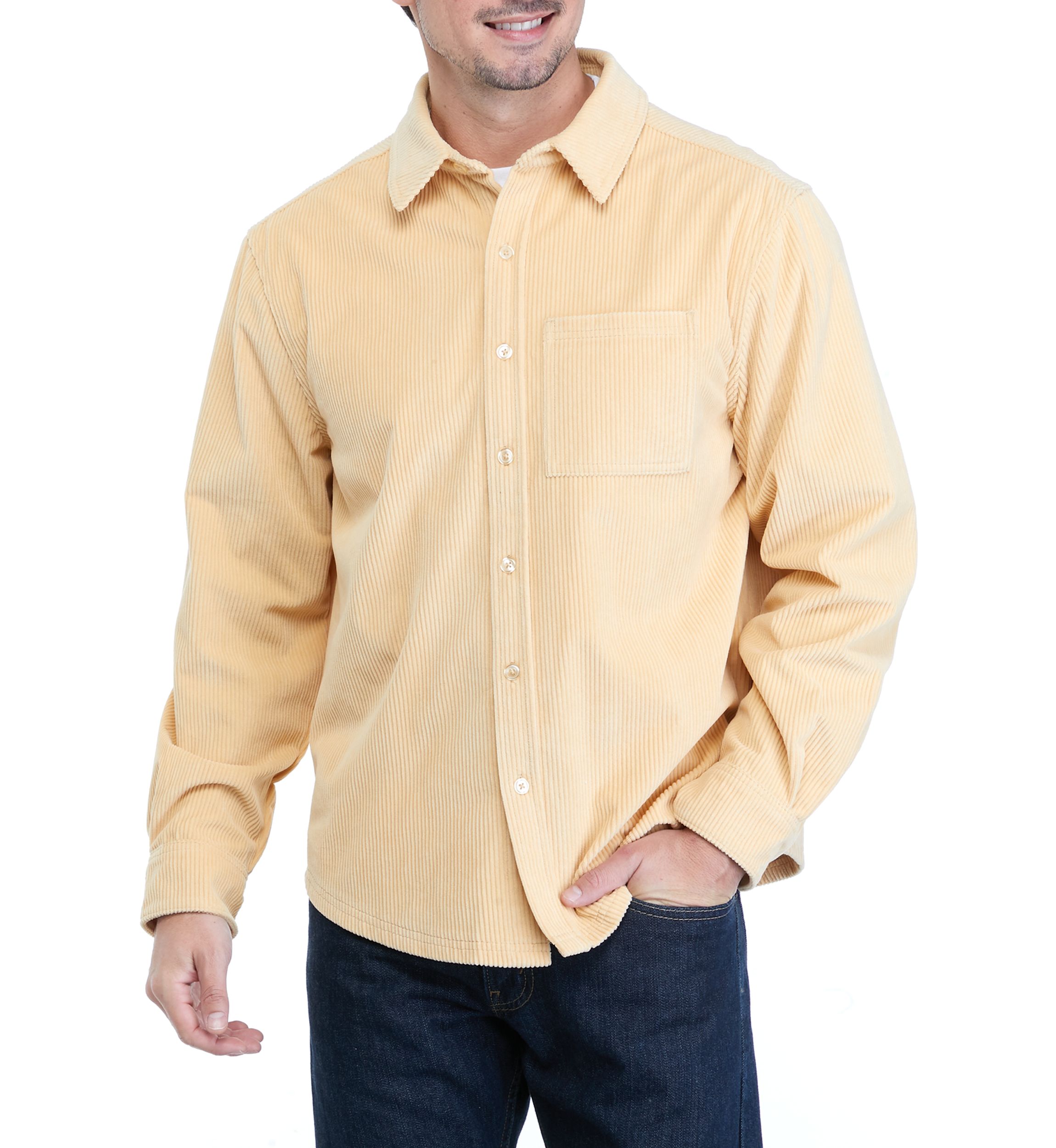 Corduroy Button Down Shirt