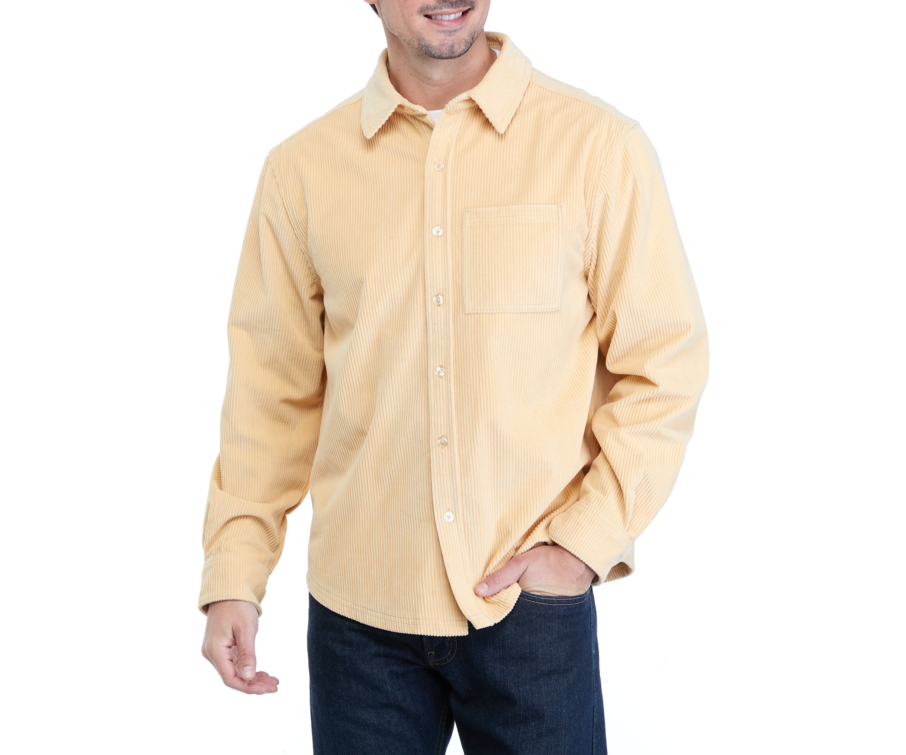 Corduroy Button Down Shirt