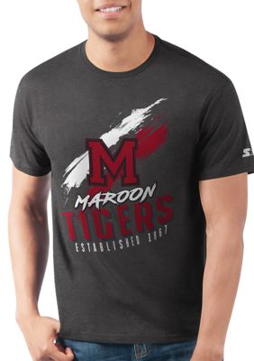 Starter Men's HBCU Morehouse Maroon Tigers Prime Time T-Shirt, Black, Large