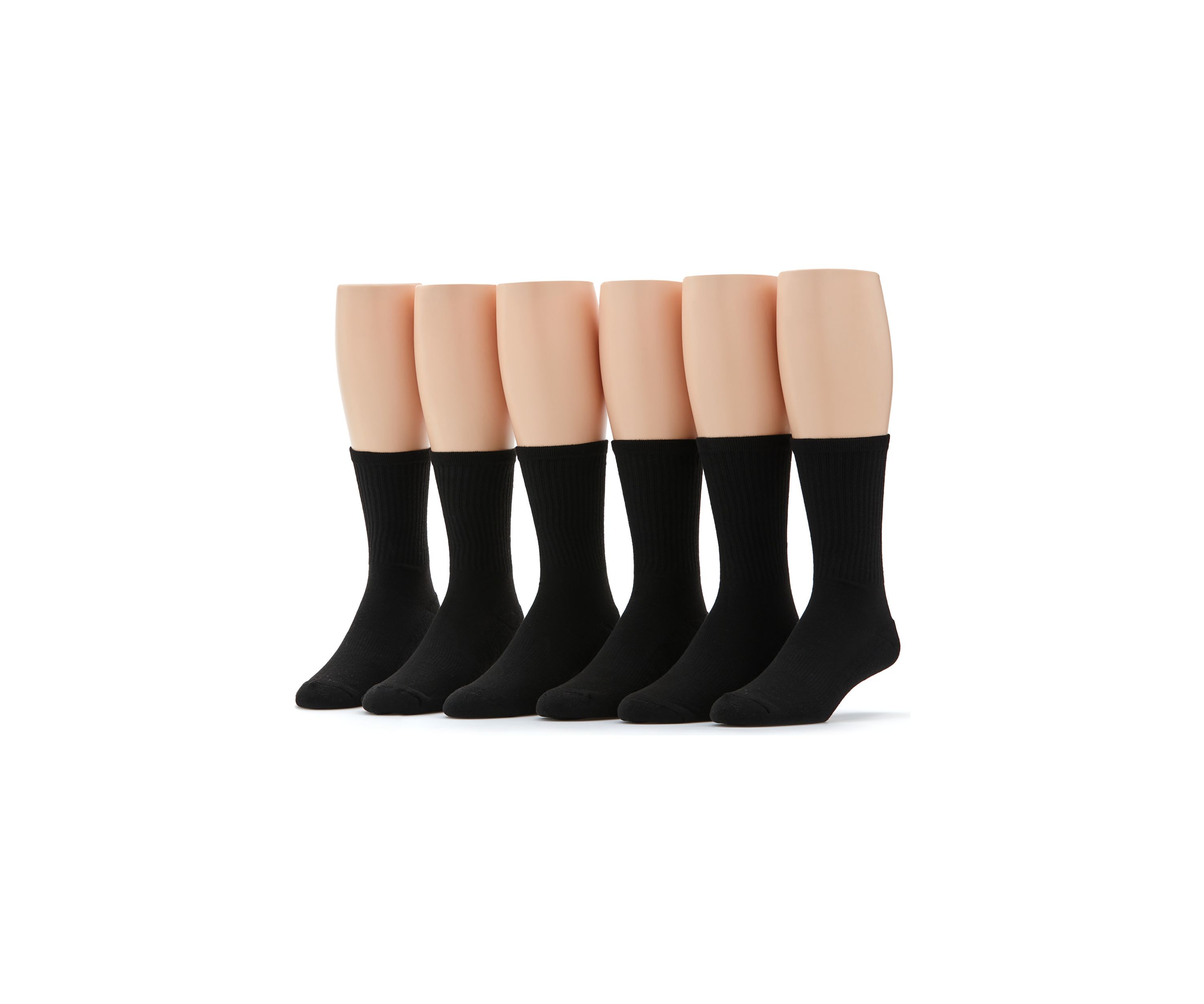 Crew Socks - 6 Pack