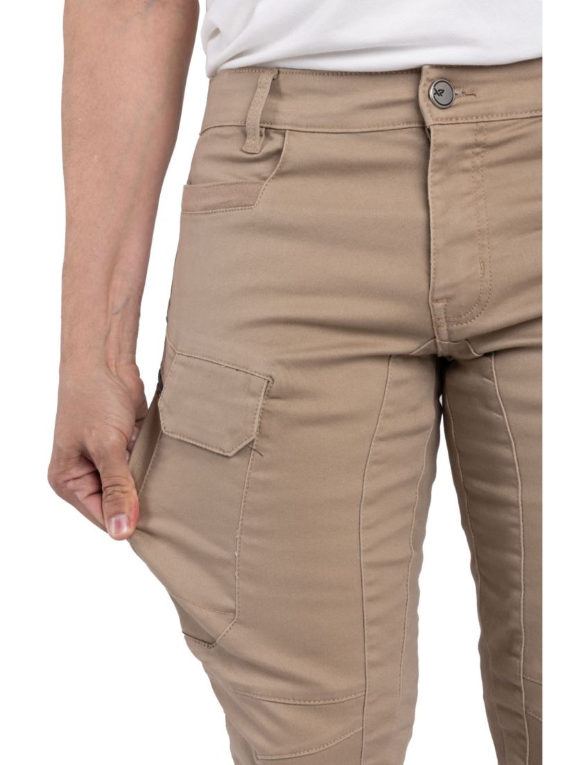 X RAY Mens Slim Fit Stretch Cargo Pants