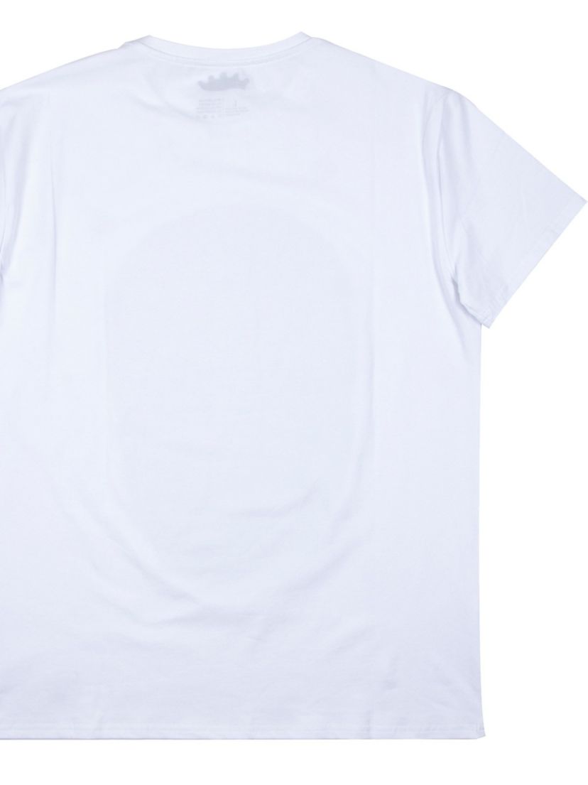 HEADS OR TAILS Mens Leopard Print Rhinestone T-Shirt