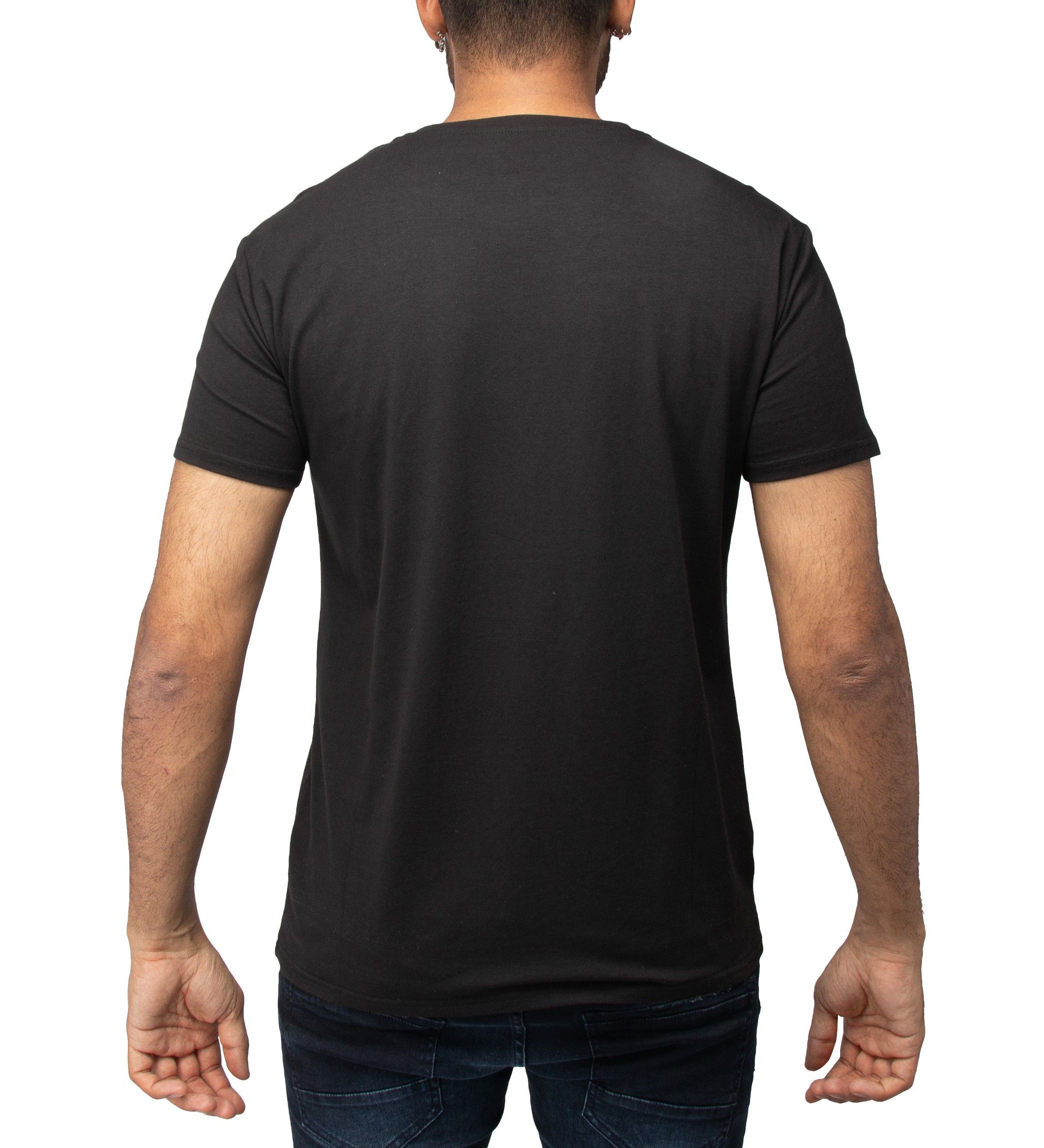 HEADS OR TAILS Mens Watch Rhinestone T-Shirt