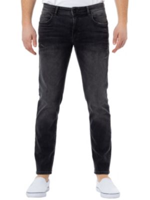 Raw X Men's Slim Tapered Leg Stretch Distressed Jeans, Grey, 30 X 30 -  0613053483739