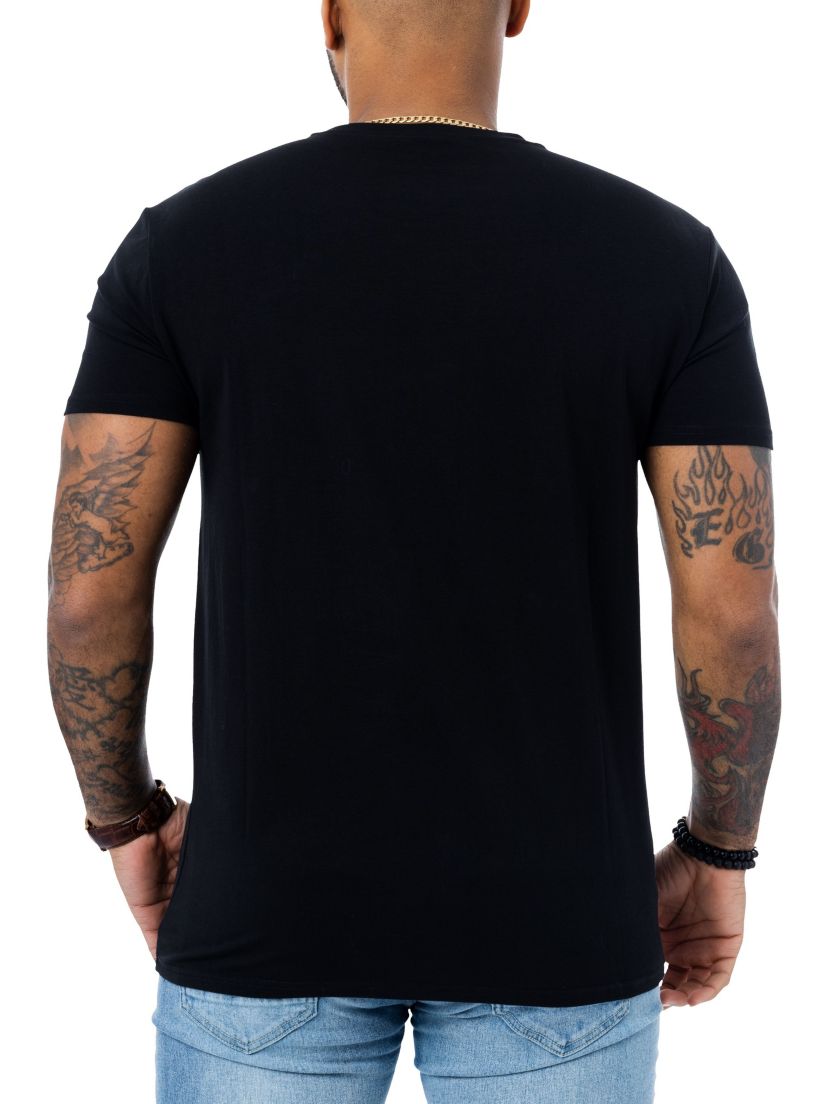 HEADS OR TAILS Mens Rhasta Lion Rhinestone T-Shirt