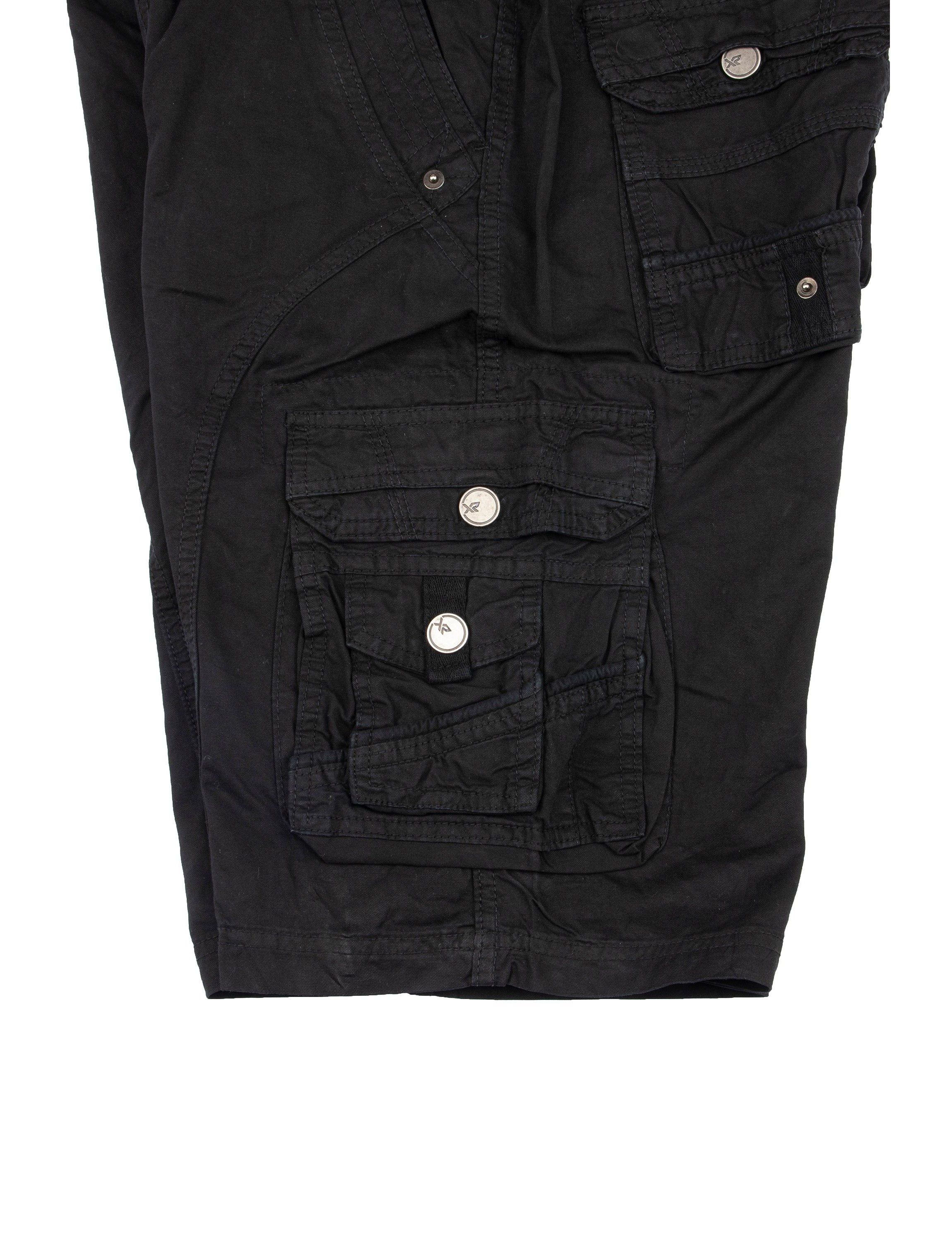 X RAY Mens Belted 12.5" Inseam Knee Length Cargo Shorts